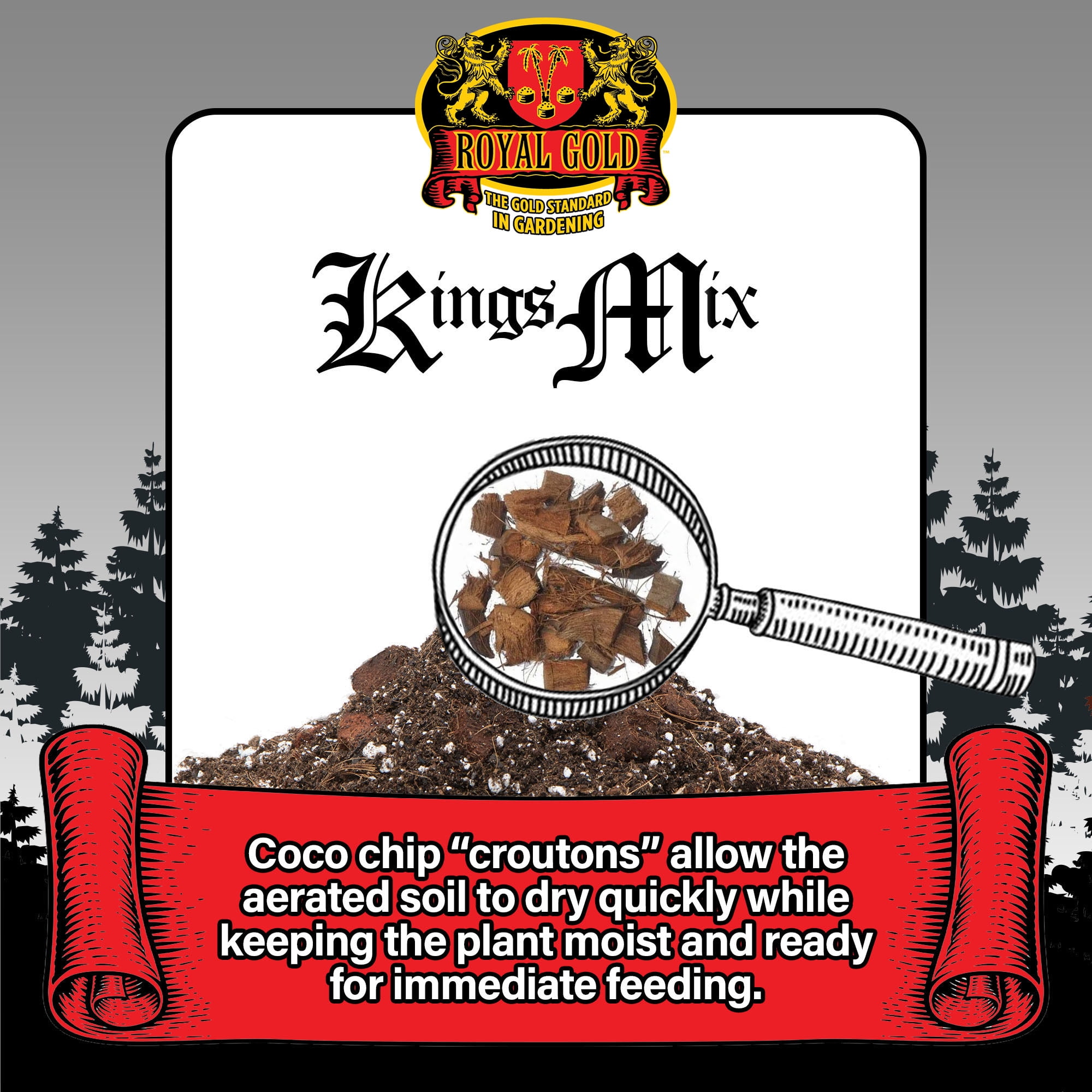 Royal Gold Kings Mix All Purpose Growing Medium for Root Development (Gold, 1.76 cu ft) zlnin
