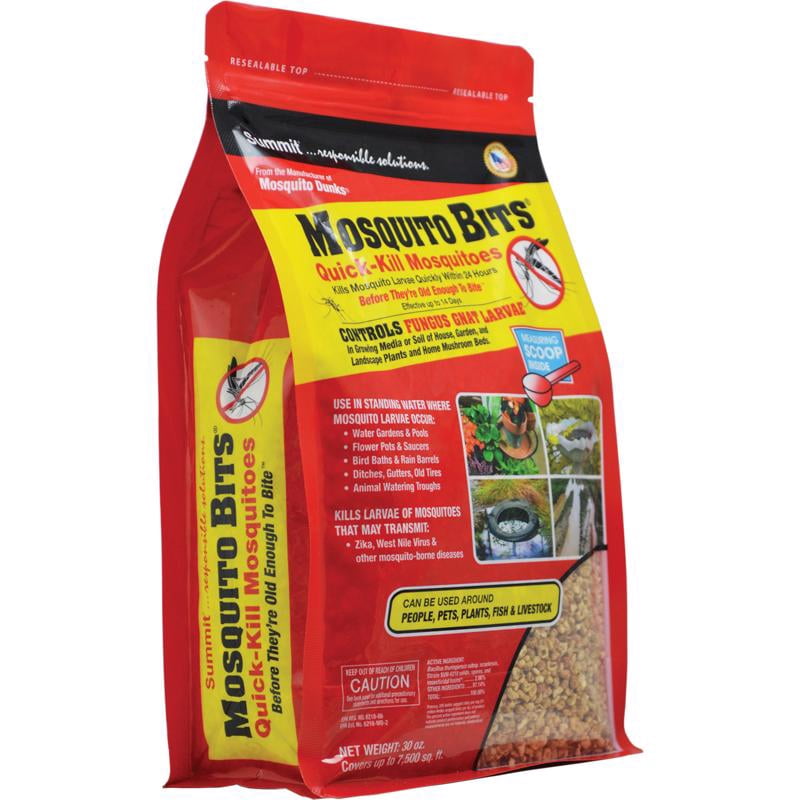 Mosquito Bits Biological Mosquito Control Granules (30 oz, 3 Pack) x0keb