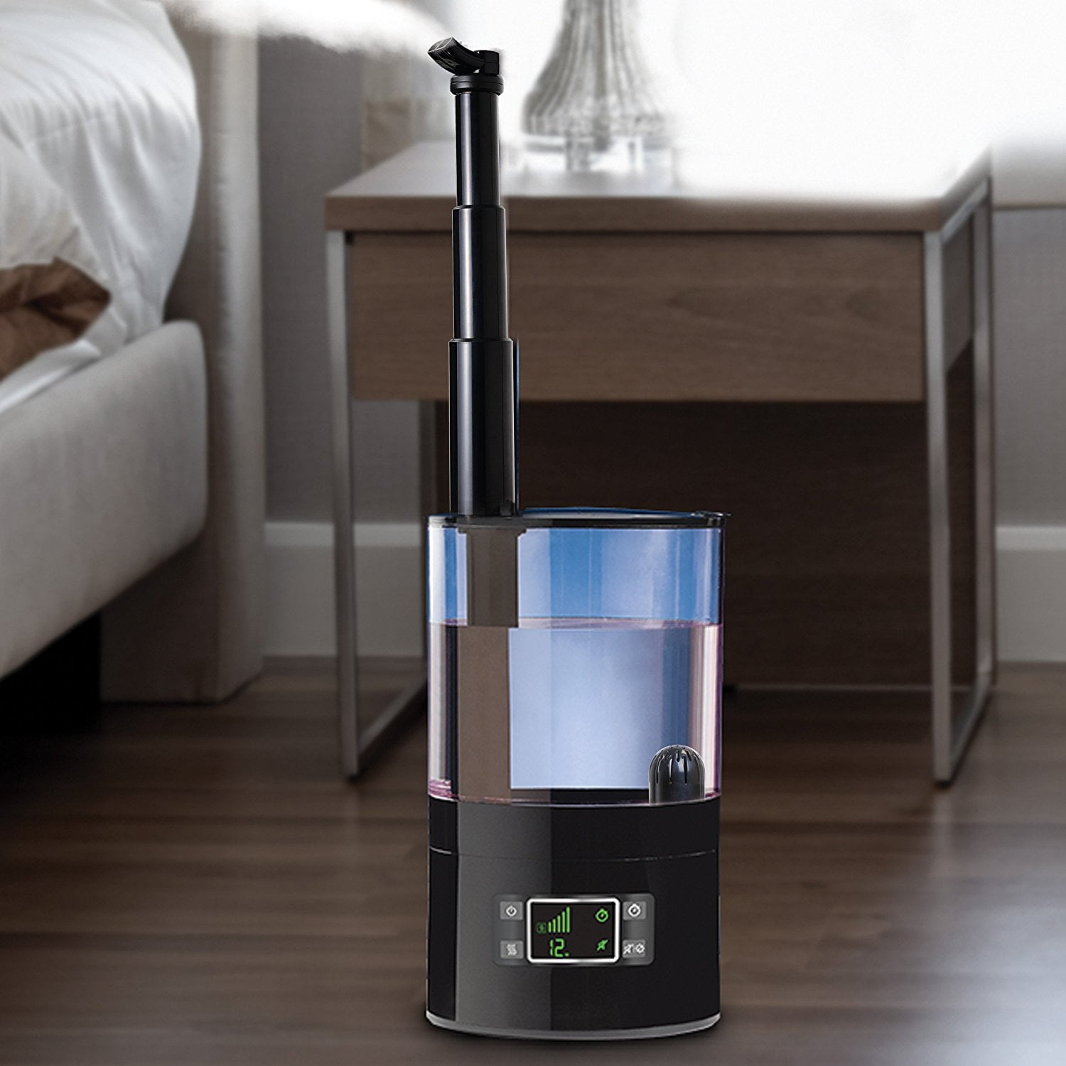 As Seen on TV Breathe Easy Ultrasonic Cool Mist Humidifier with Ceramic Filter (1.6 gal) i2fap