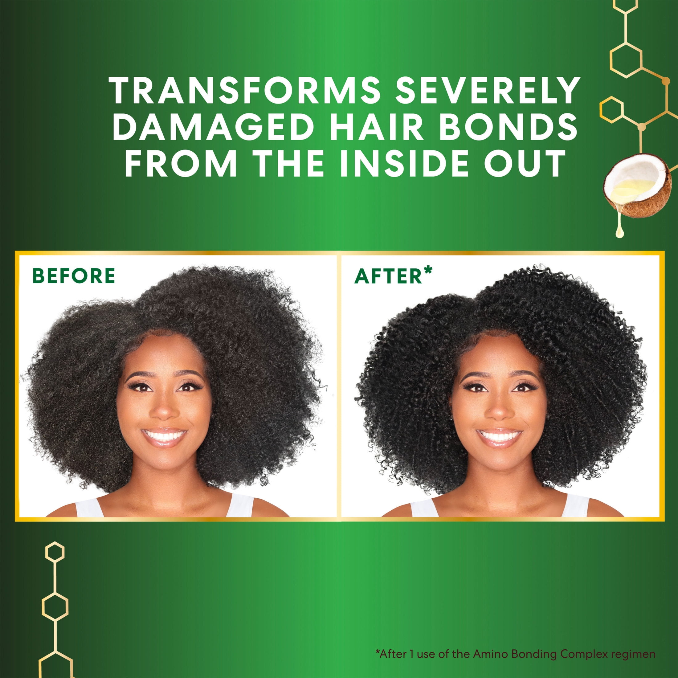 Palmer's Coconut Oil Formula Amino Bonding Complex Reparative Hair Masque (2.1 fl oz) hlrja