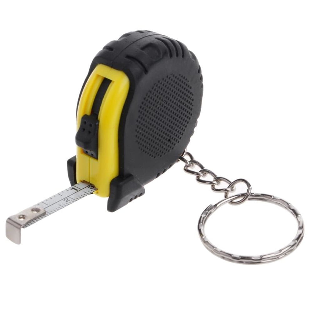 Ongmies Retractable Measuring Tape Keychain (3.28 ft, Random Color) vd430