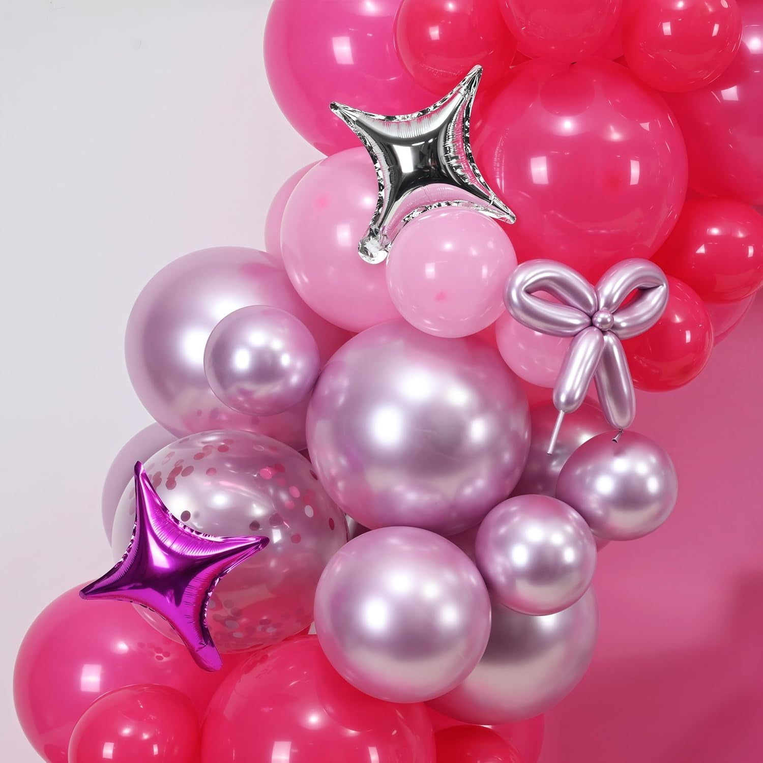 Party Decor Pink Balloon Garland Arch Kit (108 Pack) y709l