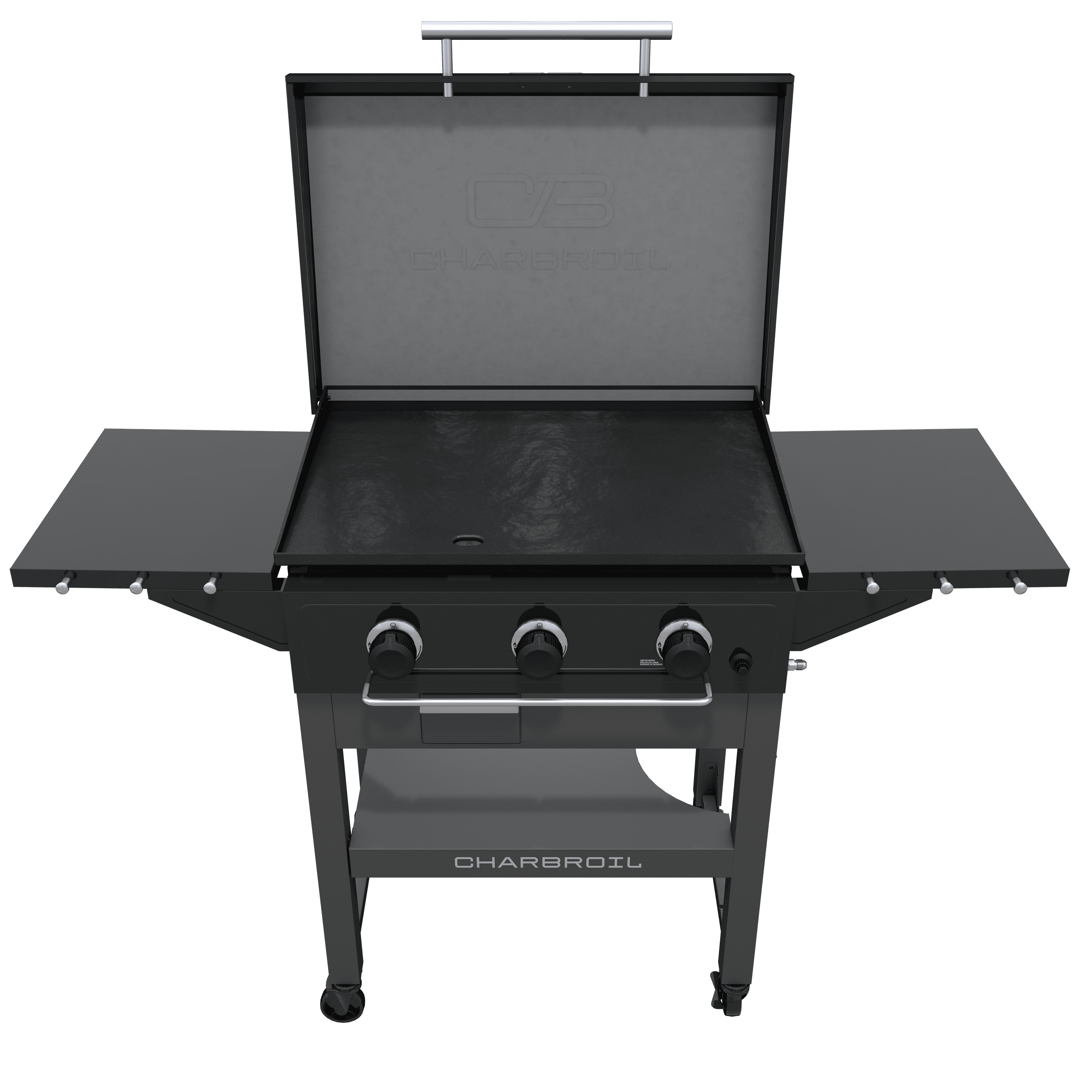 Charbroil Performance Series 3-Burner Propane Gas Griddle with Cart (28 in) fute5
