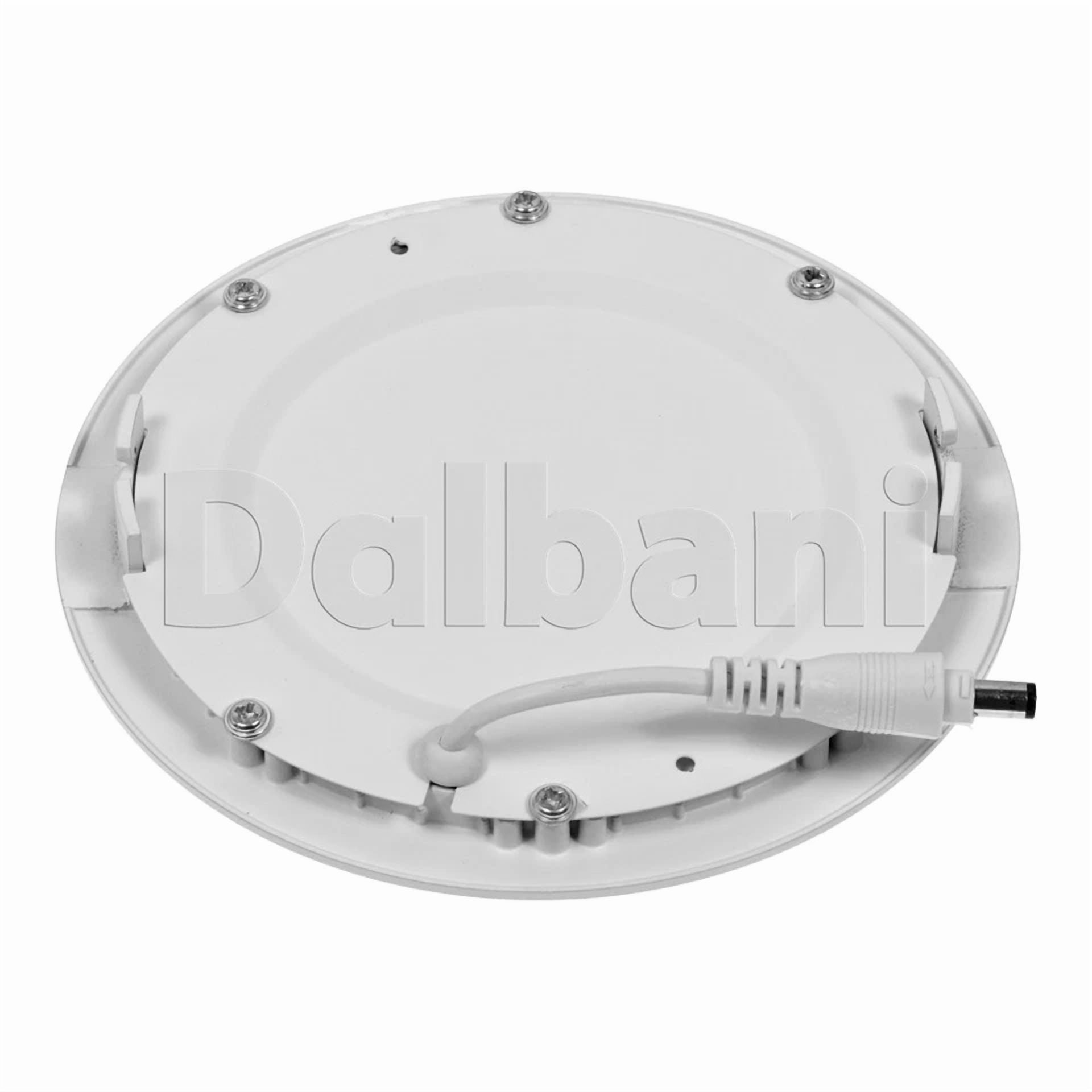 Knack 9W LED Recessed Round Ceiling Panel Light (Warm White, 3000K) 0osyg