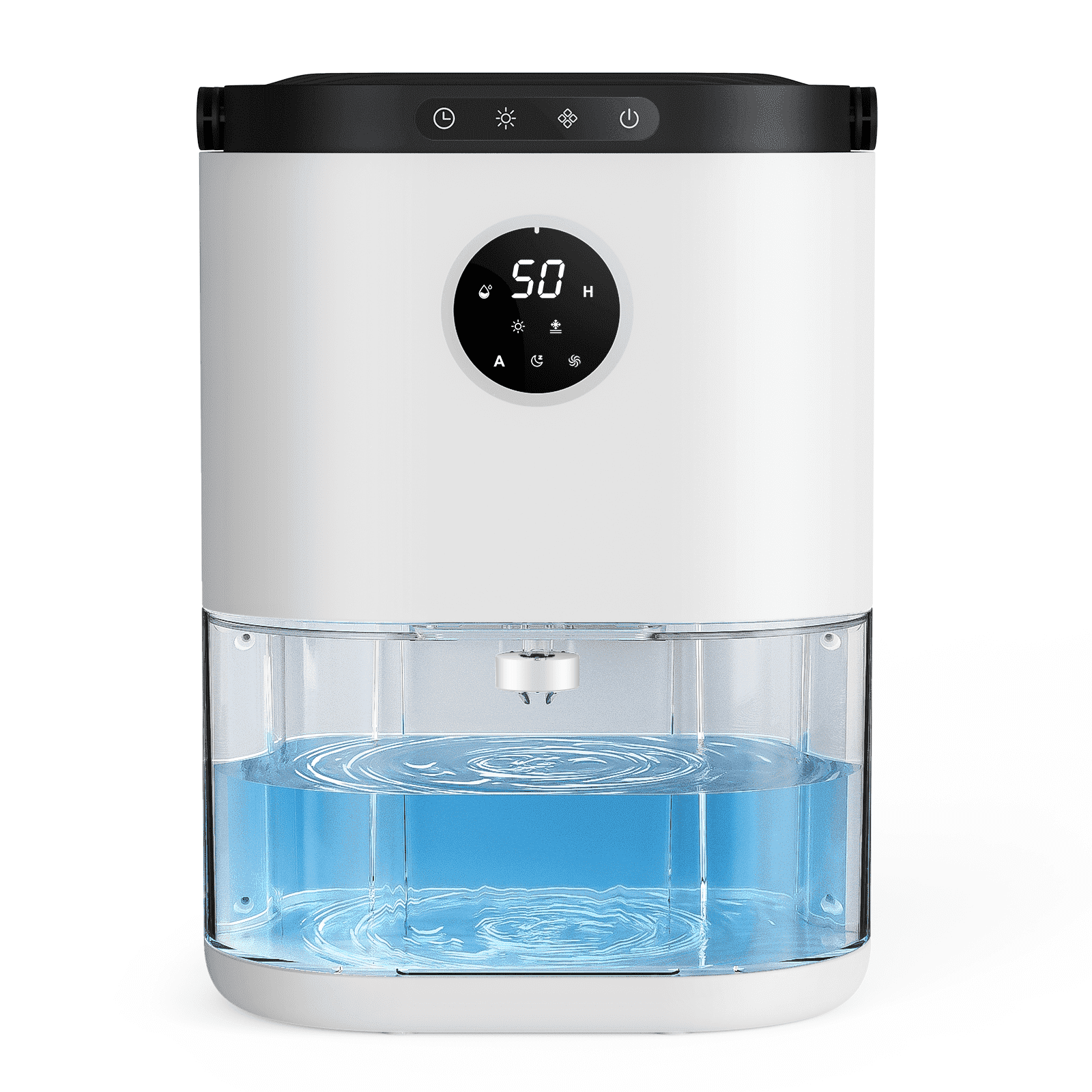 ALROCKET Electric Dehumidifier for Home, Ultra-Quiet Portable Moisture Remover with Auto-Off (80 oz) zsnqk