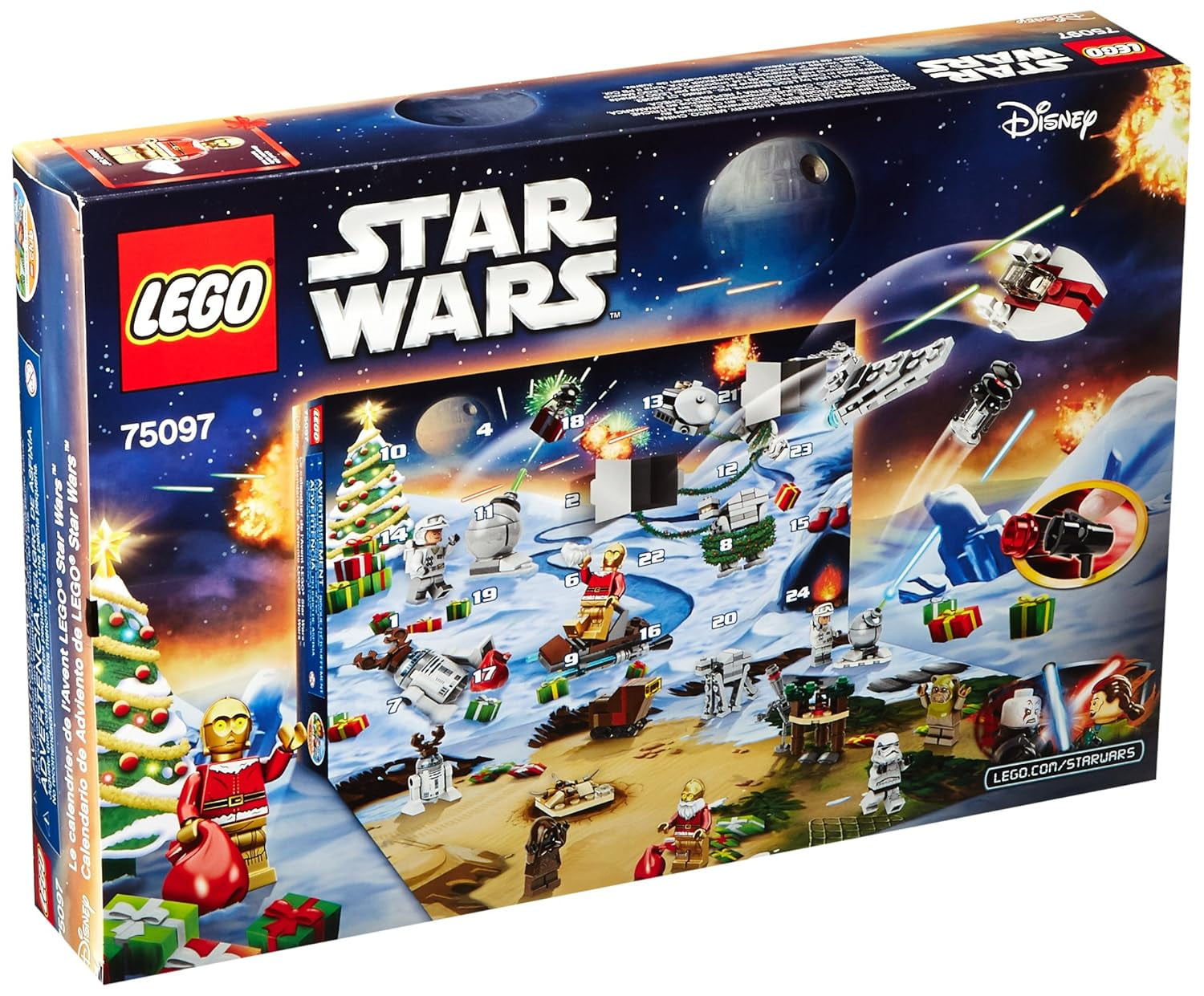 LEGO Star Wars 75097 Advent Calendar Building Kit (24-Piece Set) 86u8j