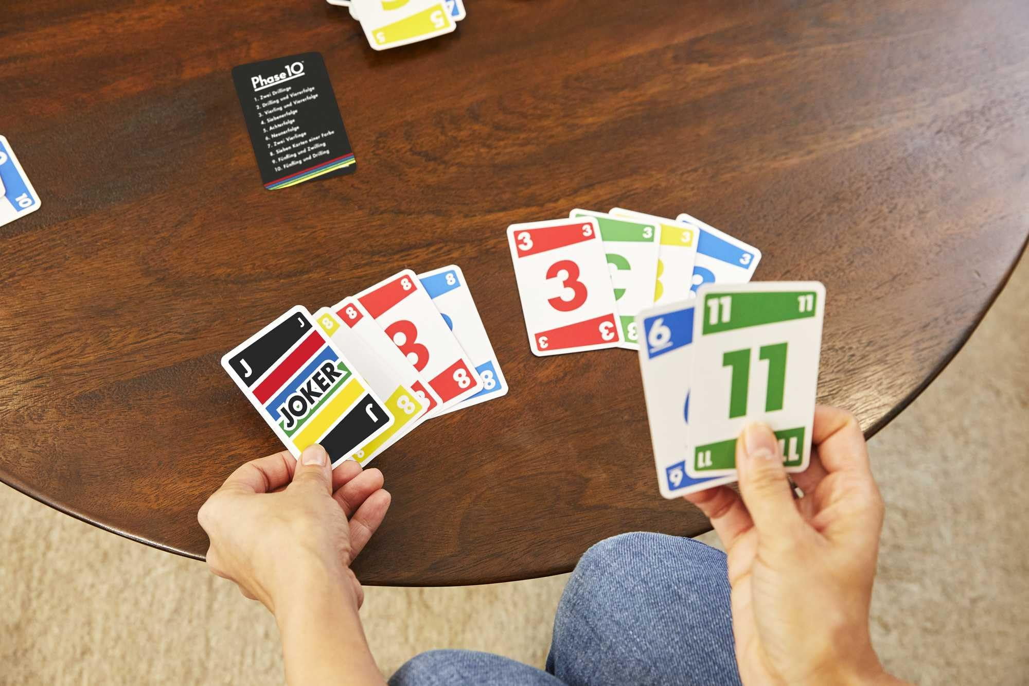 Mattel Games Phase 10 Card Game Strategy Matching Activity (2-6 Players) iojnb
