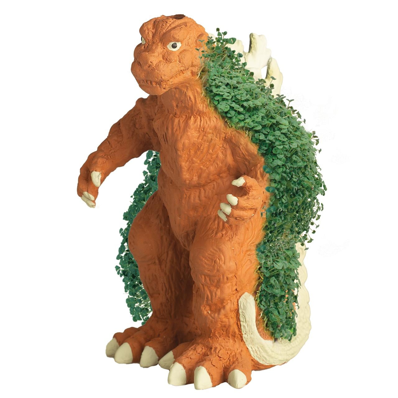 Chia Pet Godzilla Handmade Decorative Planter (1 Set) 74u3r