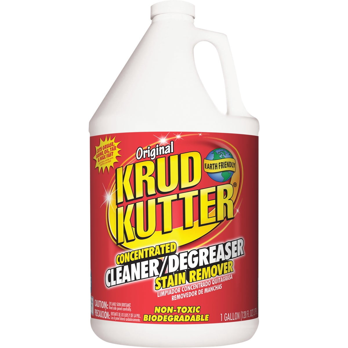 Krud Kutter Original Concentrated Cleaner Degreaser, Heavy Duty Multi-Surface Formula for Grease and Oil (128 fl oz) wasqd
