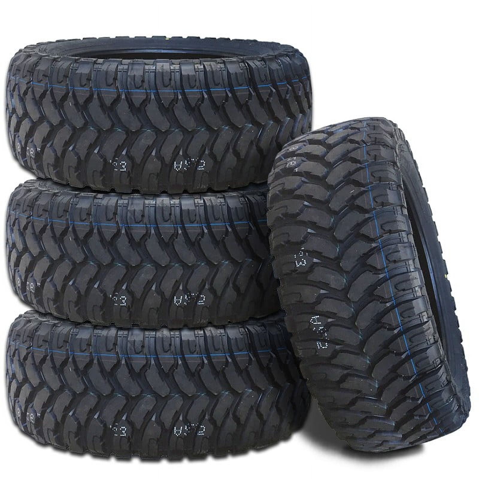 RBP Repulsor M/T Mud Terrain Tires (33x12.5x20, 10 Ply, Load E, Set of 4) 0ck5h