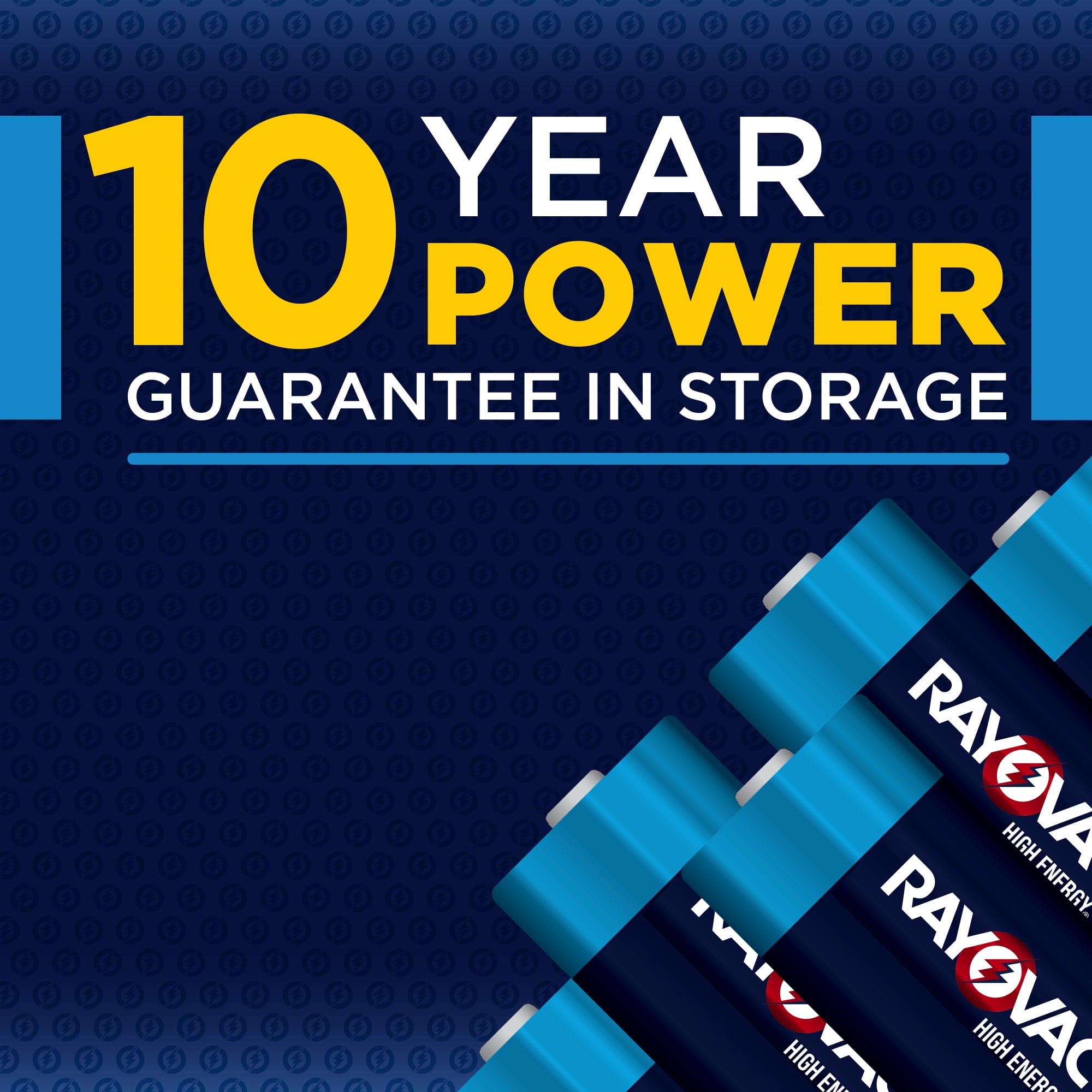 Rayovac High Energy D Alkaline Batteries (Long-Lasting Power, 12 Pack) amv8u