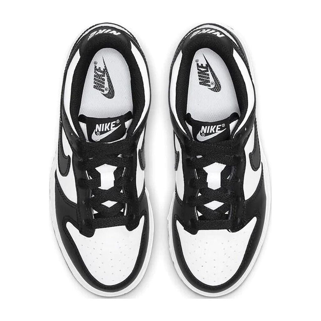 Nike Dunk Low Retro Casual Sneakers (White/Black, 10 Toddler) 91mw1