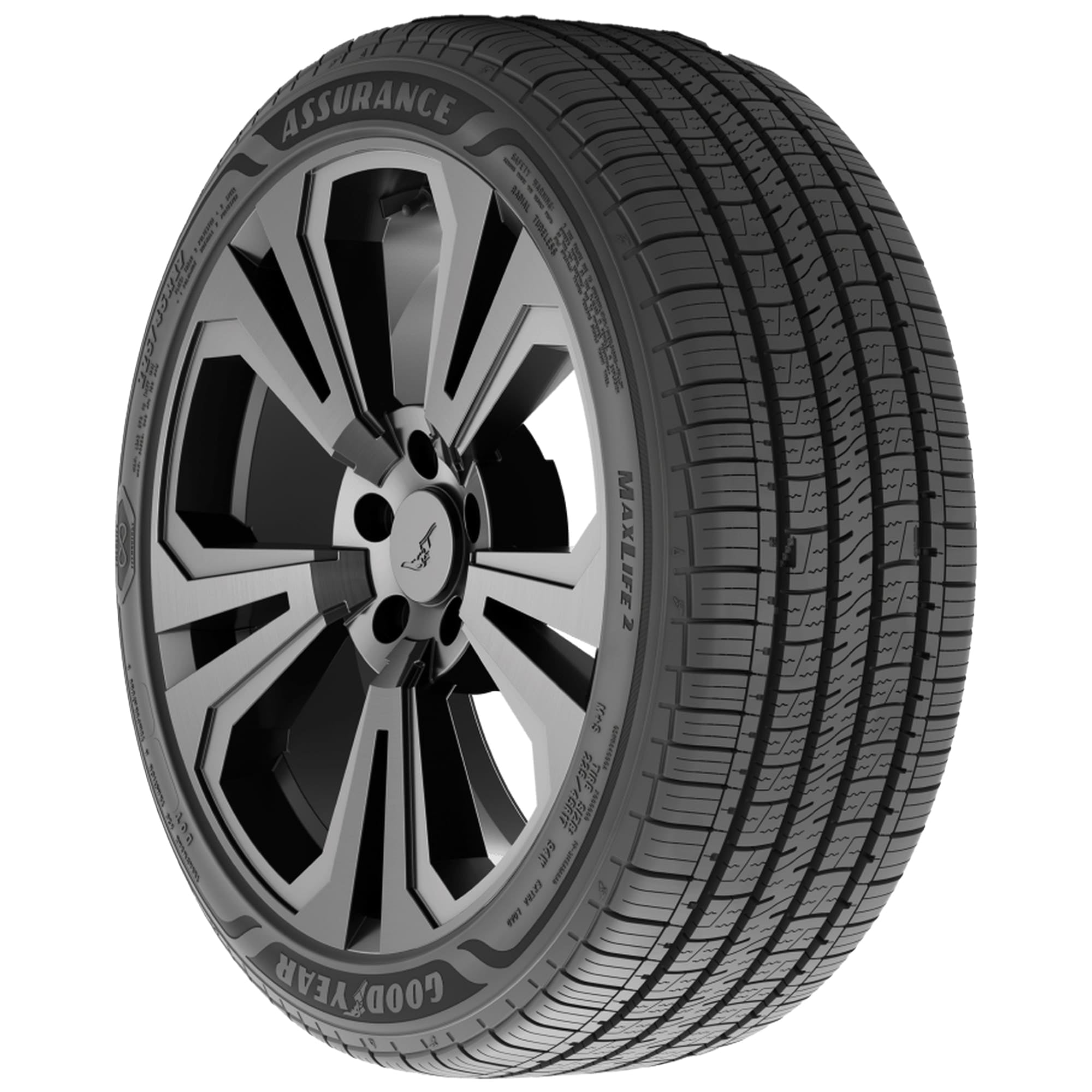 Goodyear Assurance MaxLife 2 Touring Passenger Tire (235/60R19) 87kuo