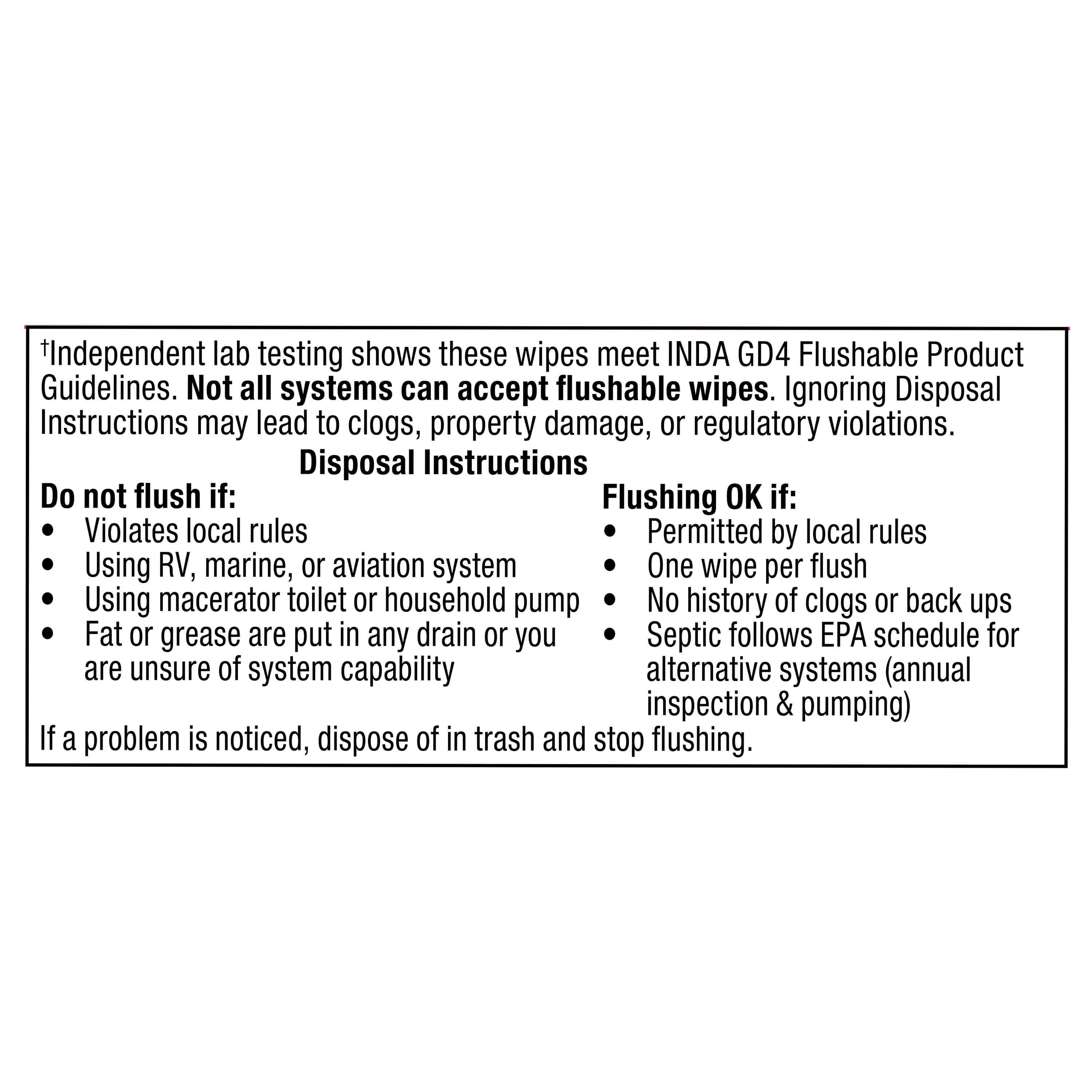 Equate Flushable Wet Wipes, Fresh Scent, Hypoallergenic Plant-Based Fibers (144 Count, 3 Pack) 2kuqo