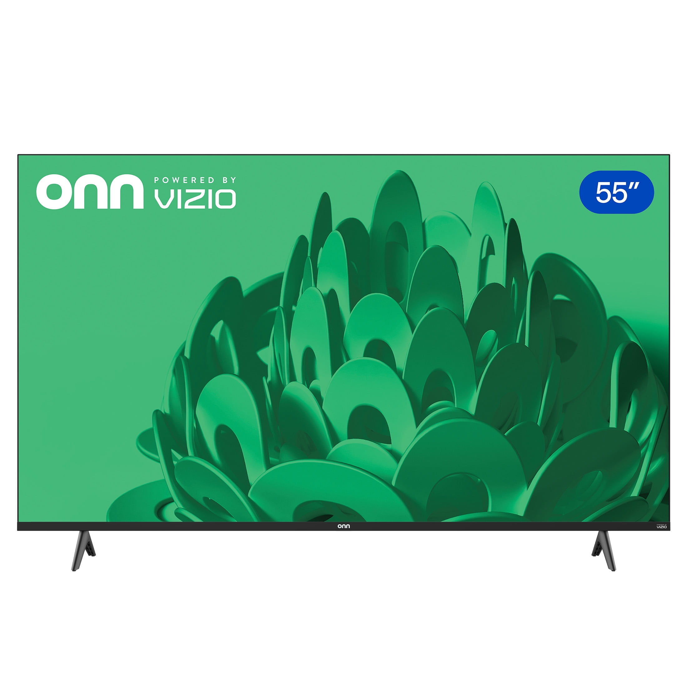 onn 55-inch Class 4K UHD Smart TV Powered by VIZIO (Black, 55 in) wdyxr