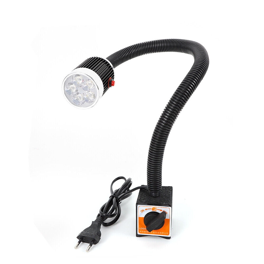 Generic LED Flexible Gooseneck Work Light with Magnetic Base (Black, 12 in) ssmbk