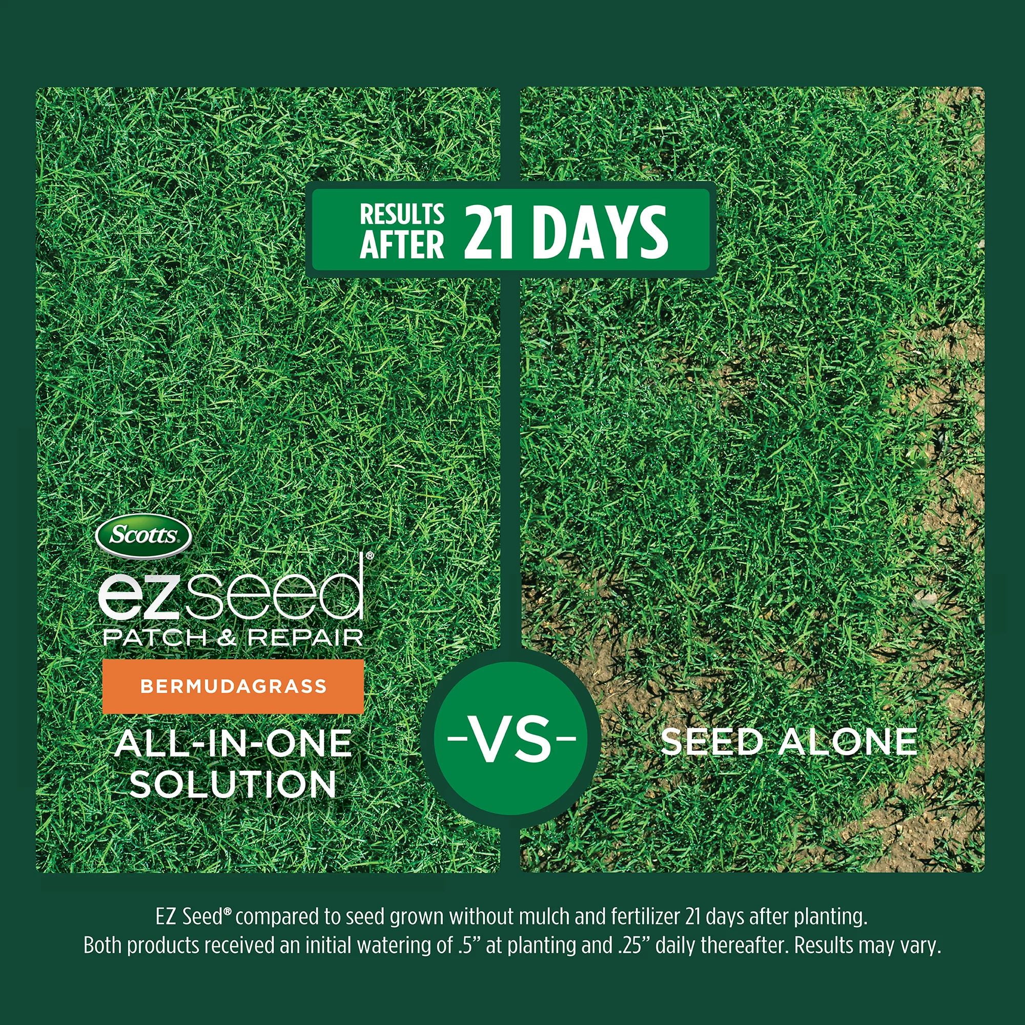 Scotts EZ Seed Patch & Repair Bermudagrass Lawn Grass Seed Mix (10 lb) 5dgxr
