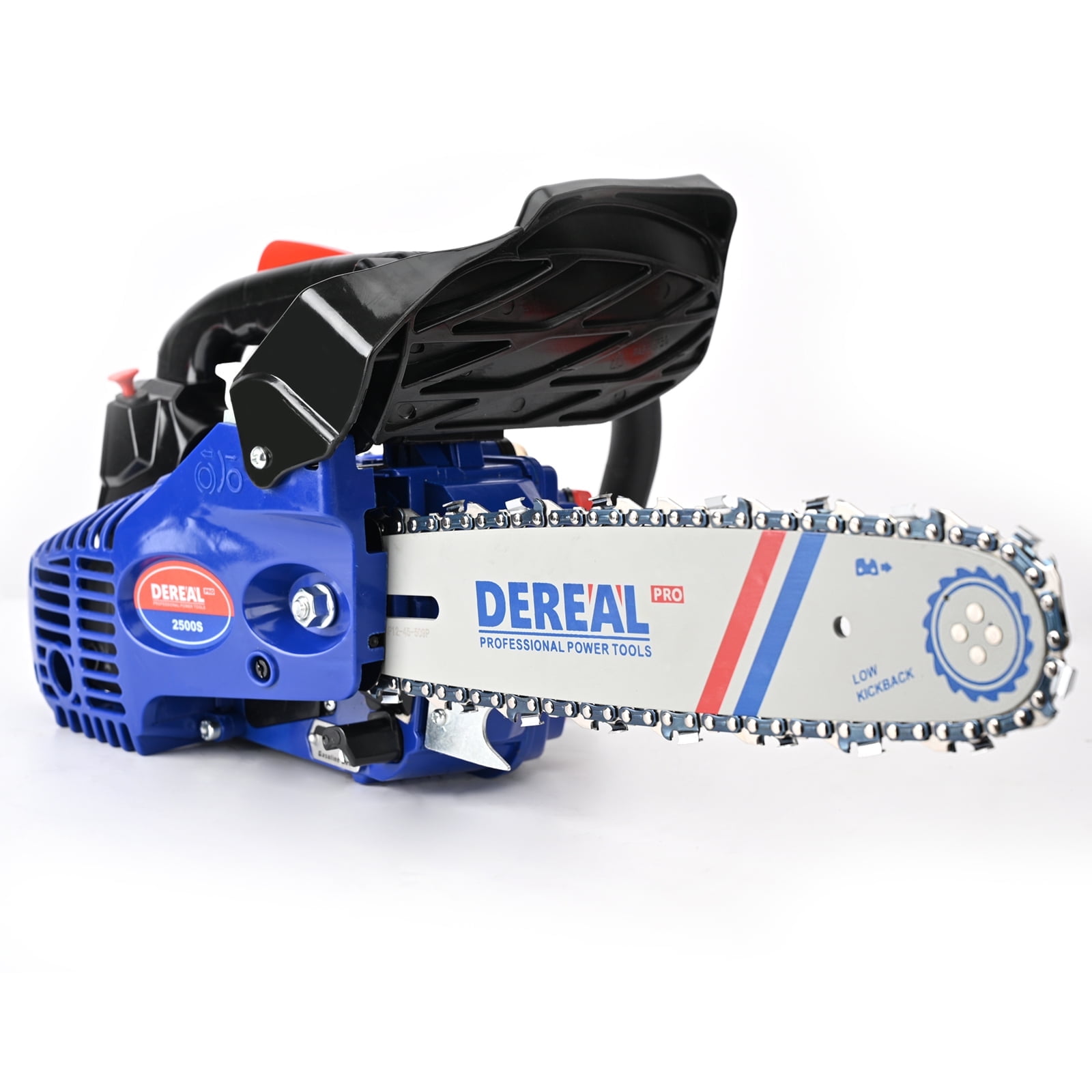 Vetoper Gas Chainsaw 12 in. Professional 2-Cycle Lightweight One-Hand Chainsaw (Blue, 12 in.) hm8tj