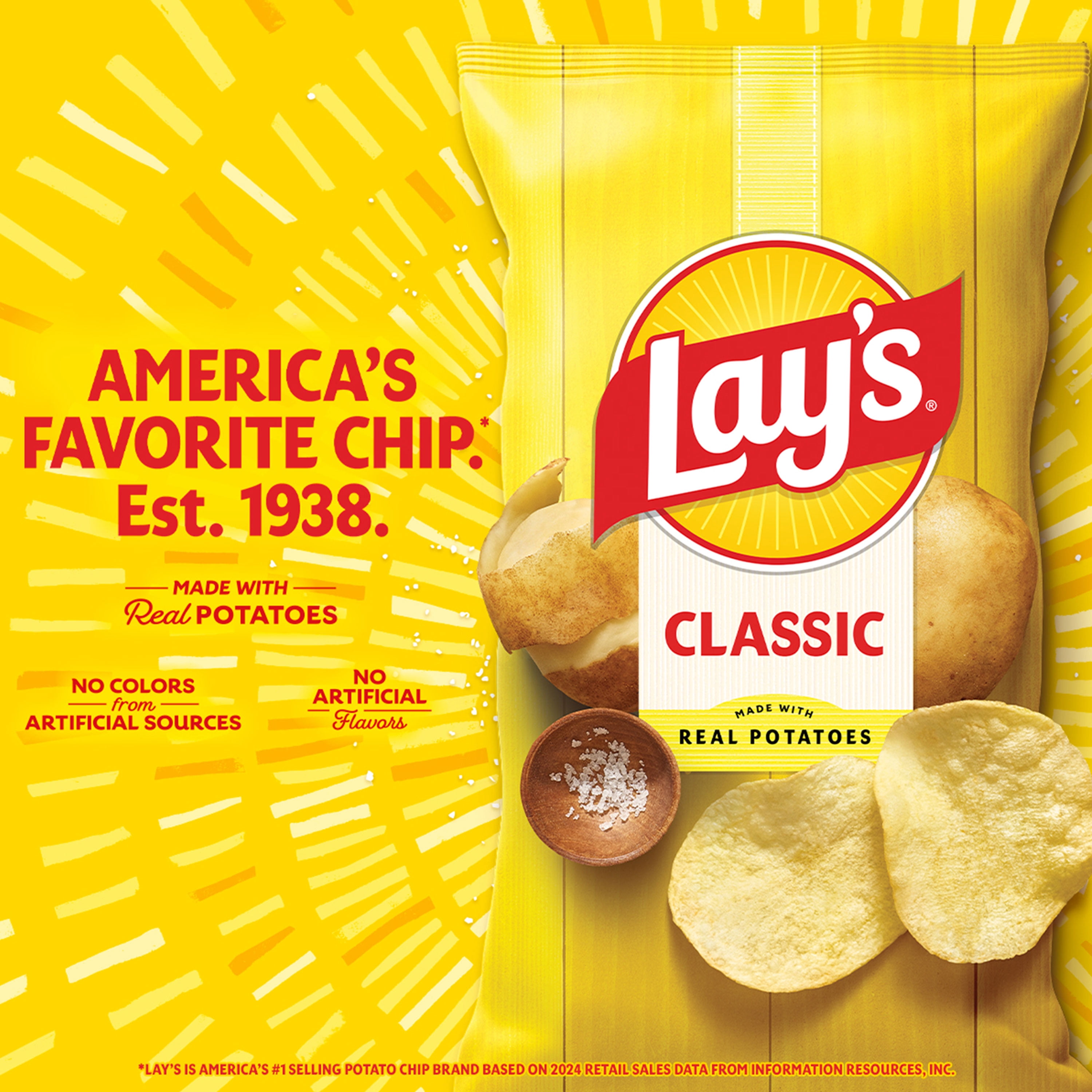 Lay's Dill Pickle Flavored Potato Chips, Tangy & Crispy Snack (12.5 oz) gwbio