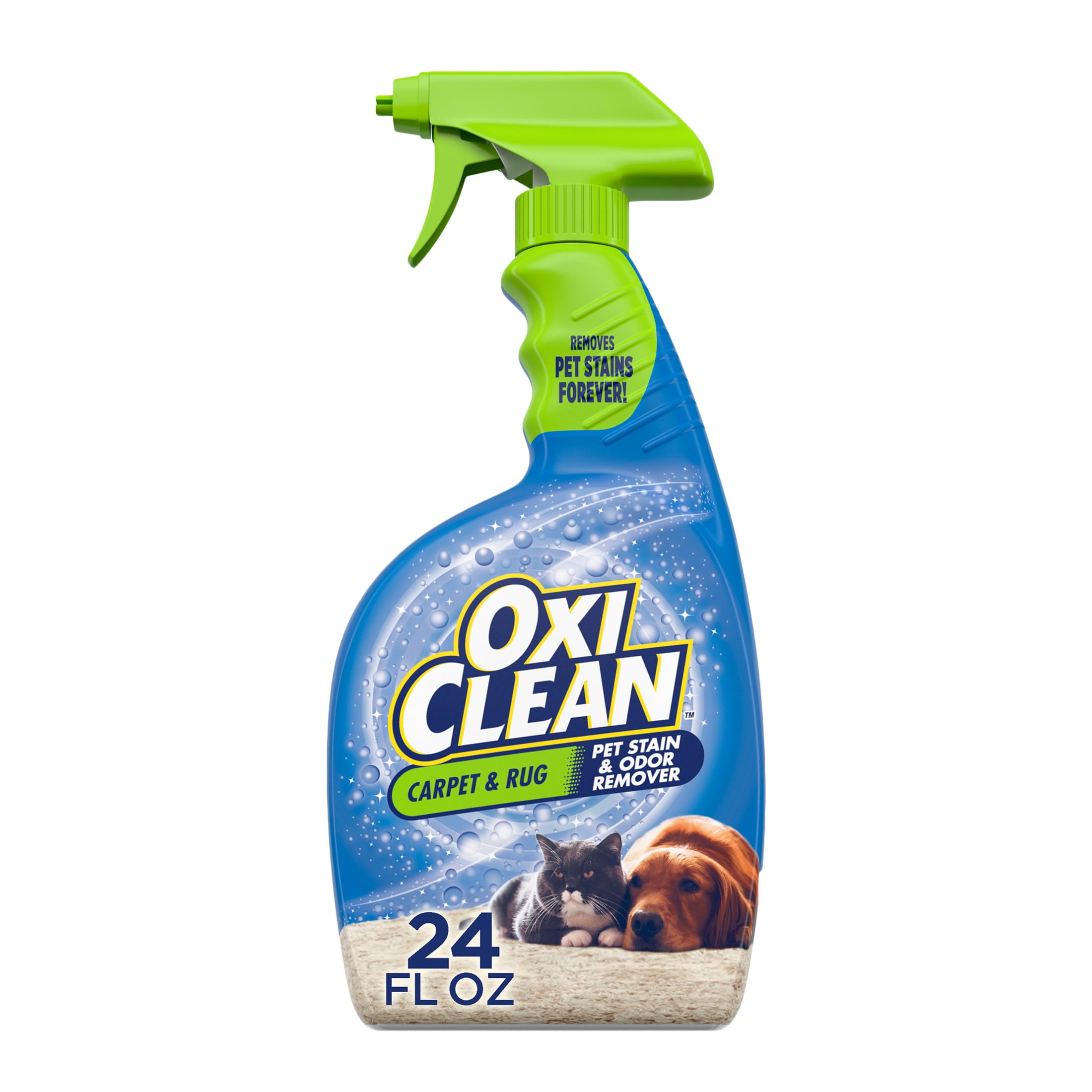 OxiClean Carpet and Rug Pet Stain and Odor Remover, Professional Strength Cleaning Solution (24 fl oz) ys7lf