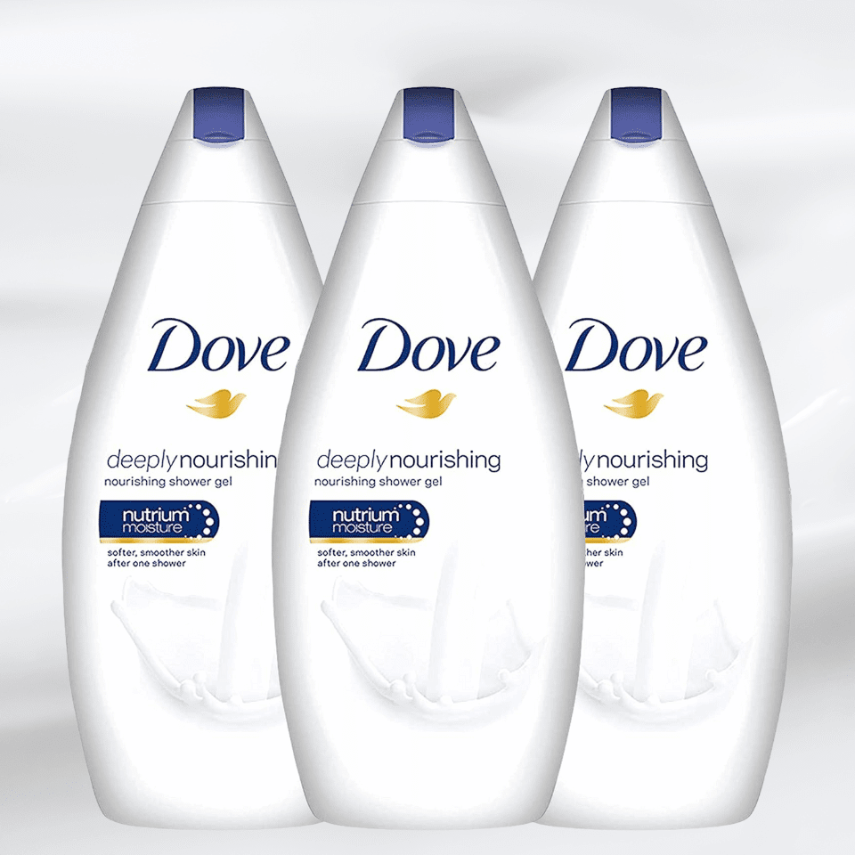 Dove Deeply Nourishing Body Wash, Moisturizing Skin Cleanser (16.9 fl oz, Pack of 3) xf8wl