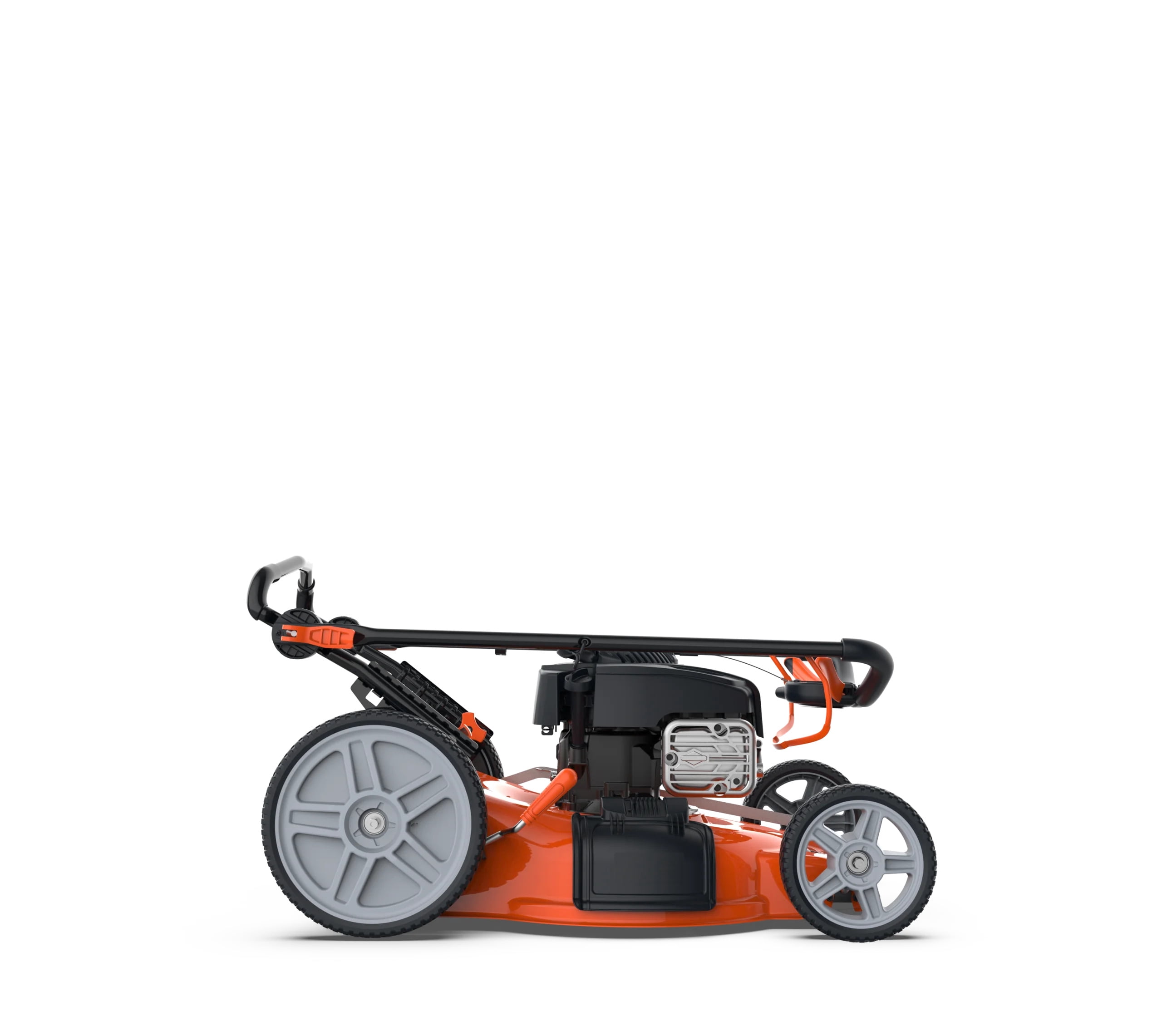 Yard Force 21 in 150cc Gas Powered Self-Propelled RWD Lawn Mower (Orange, 21 in) q2pes