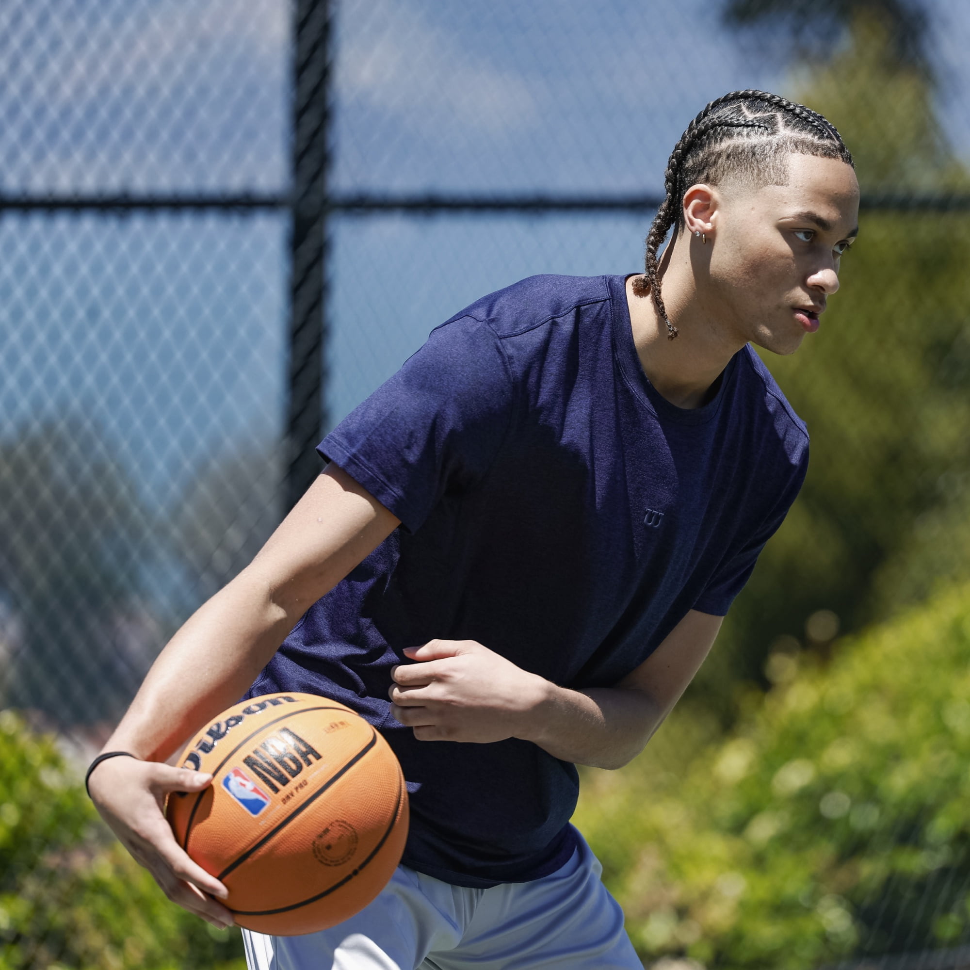 Wilson NBA DRV Outdoor Basketball (Brown, 28.5 in) 0e1l2