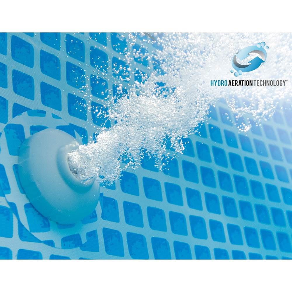 Intex Prism Frame Above Ground Swimming Pool Set with Filter Pump and Type A Cartridges (15 ft x 48 in, 6 Pack) rqc9e