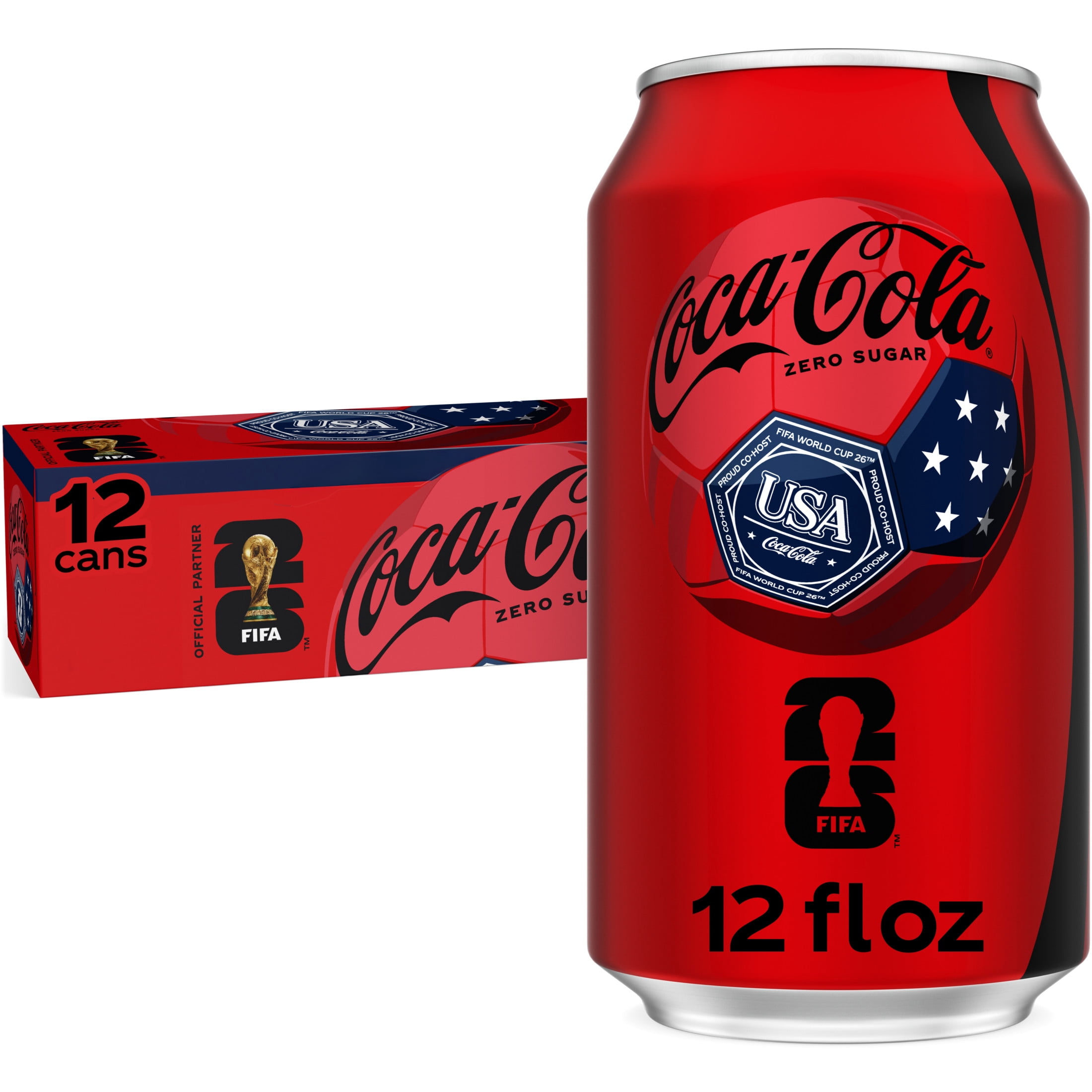 Coca-Cola Zero Sugar Soda Refreshing Cola Beverage (12 fl oz, 12 Pack) gl9ci