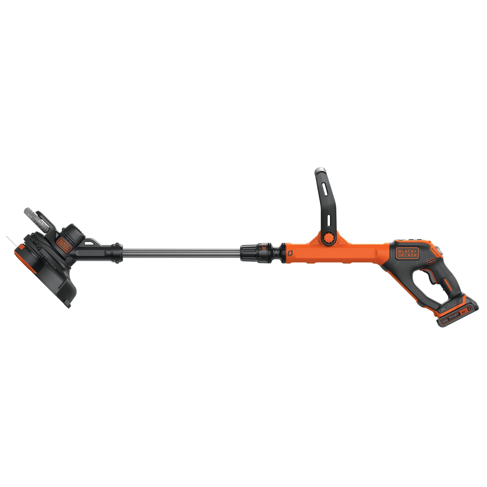 BLACK+DECKER 20V MAX Cordless String Trimmer and Edger Kit (Black, 12 in) iptol