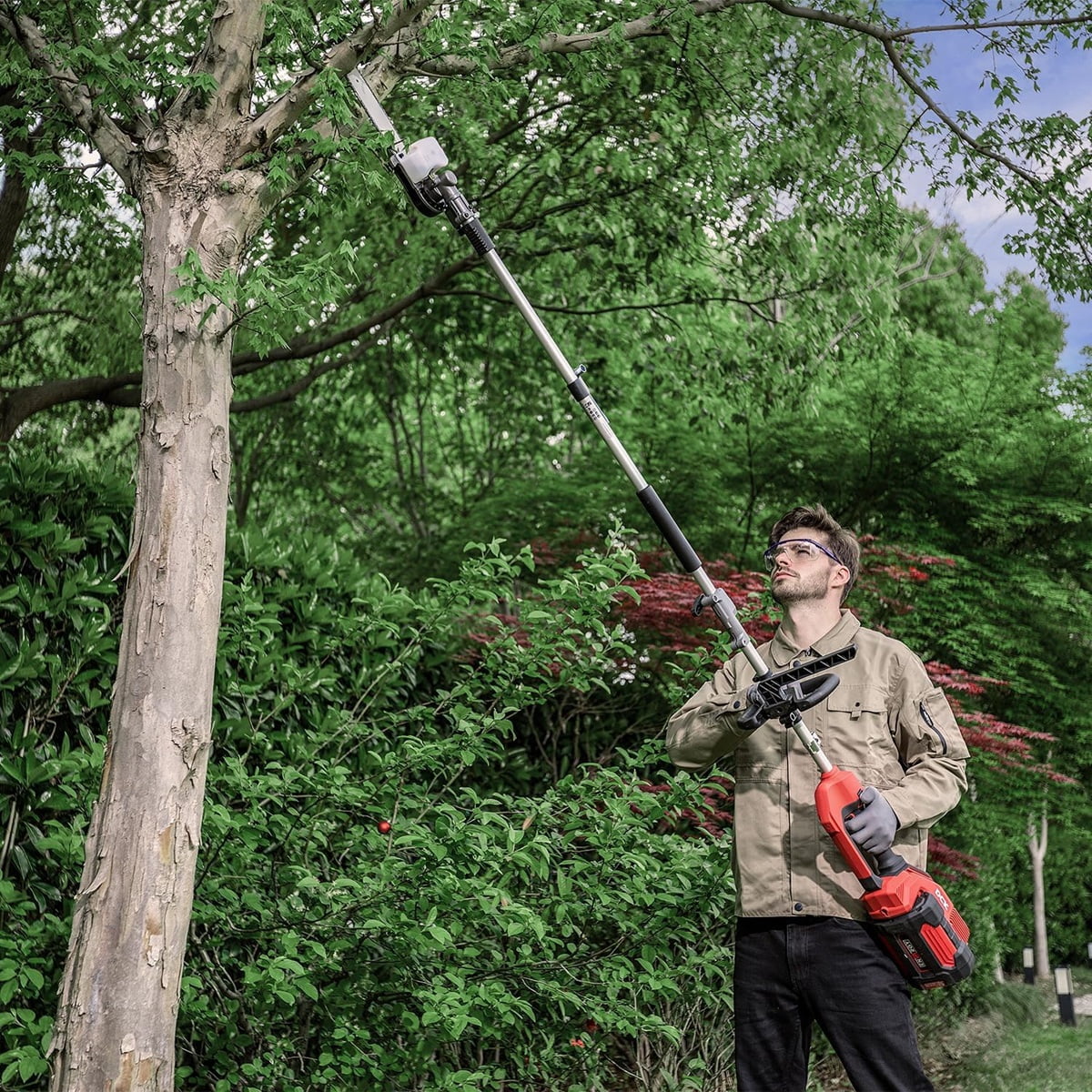 DCK 58V Cordless Pole Saw Attachment for Superfuel Multi-Head System (10 in) mb614