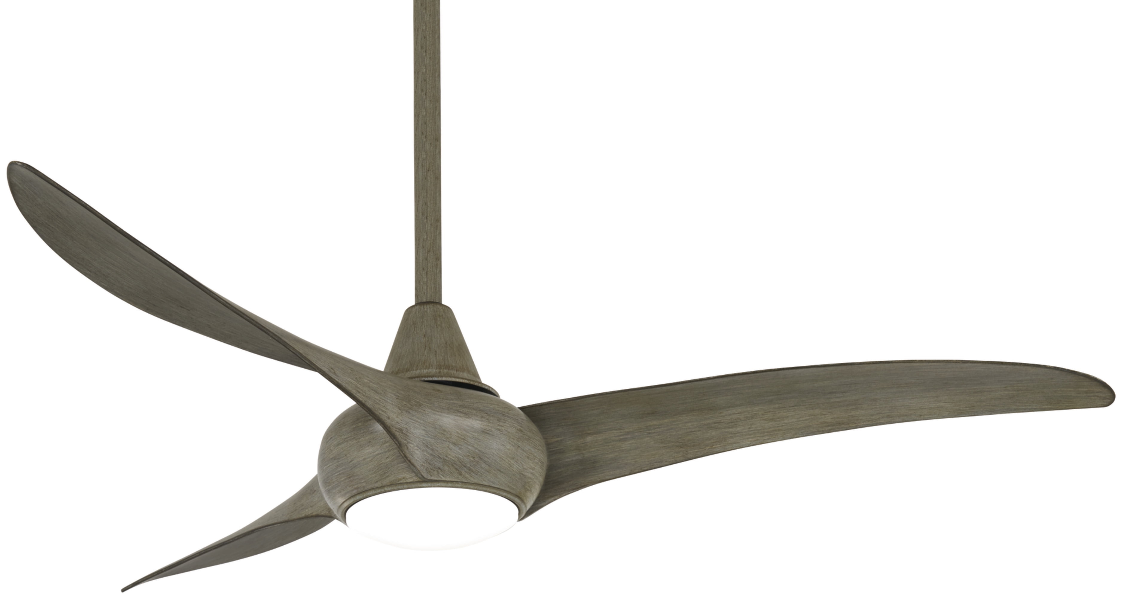 Minka-Aire Light Wave 52 in. 3-Blade Indoor LED Ceiling Fan (White, 52 in.) 92mn6