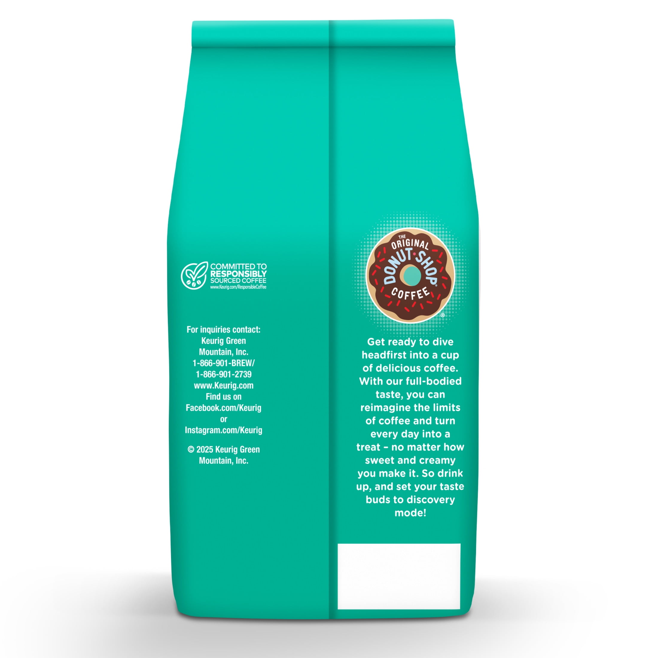 The Original Donut Shop Dark Roast Ground Coffee (12 oz) yftfu