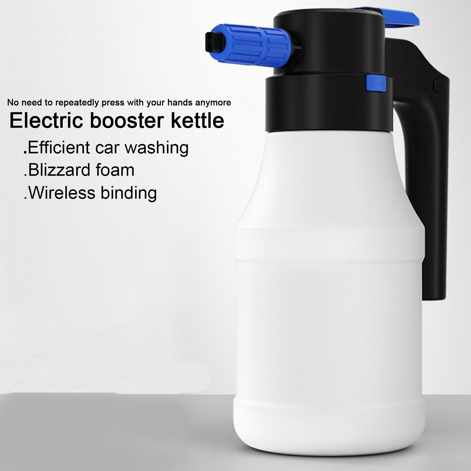 TOPRenddon Electric Foam Cannon Sprayer for Car Wash and Garden (1.5 L) s0oxe