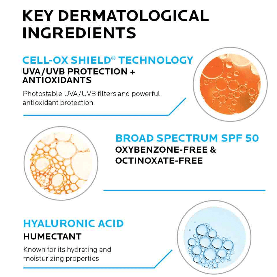 La Roche-Posay Anthelios UV Hydra Hydrating Facial Sunscreen SPF 50 with Hyaluronic Acid (1.7 fl oz) d6ah4
