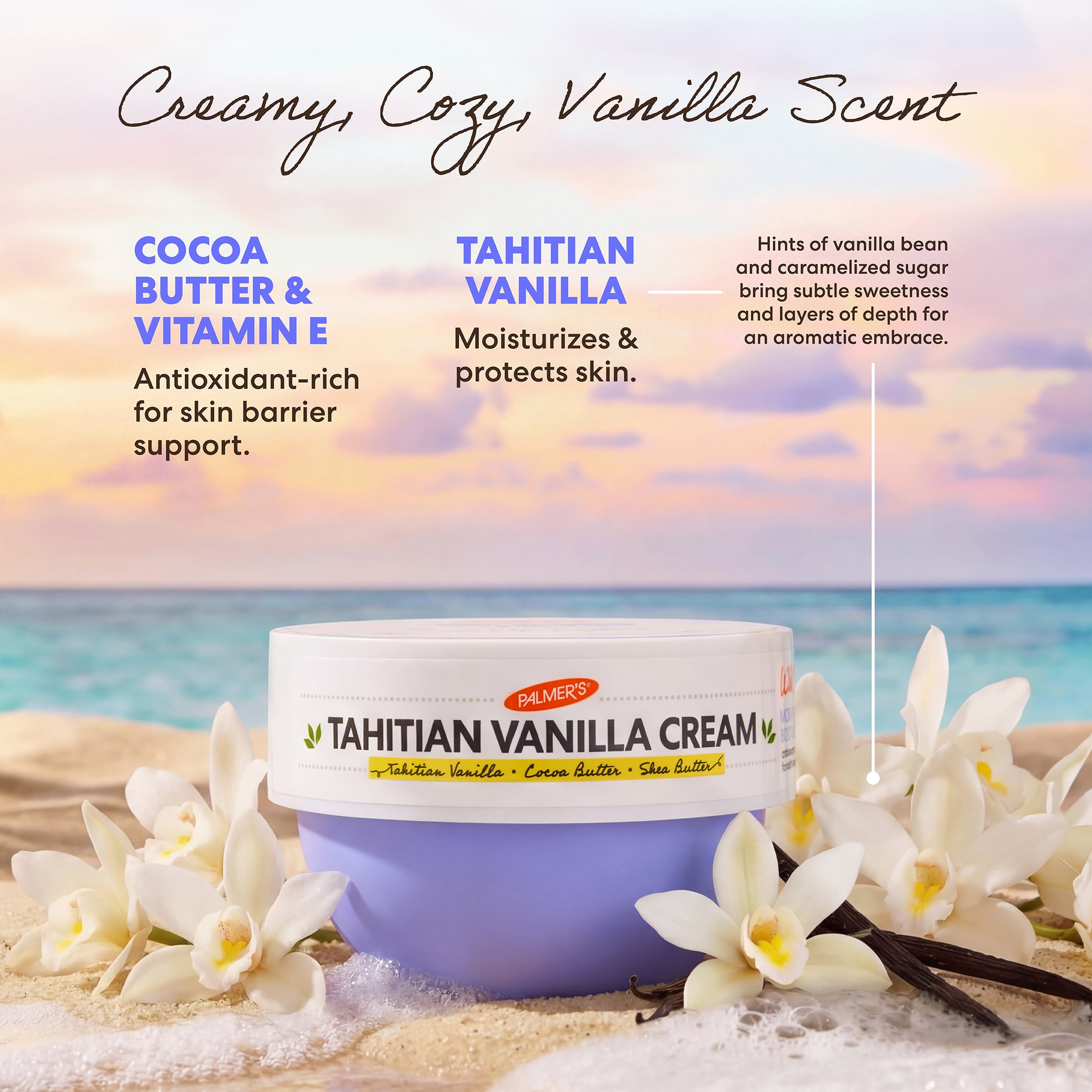 Palmer's Moisture Drench Hydrating Body Cream, Tahitian Vanilla (8.8 oz) 0g4yi