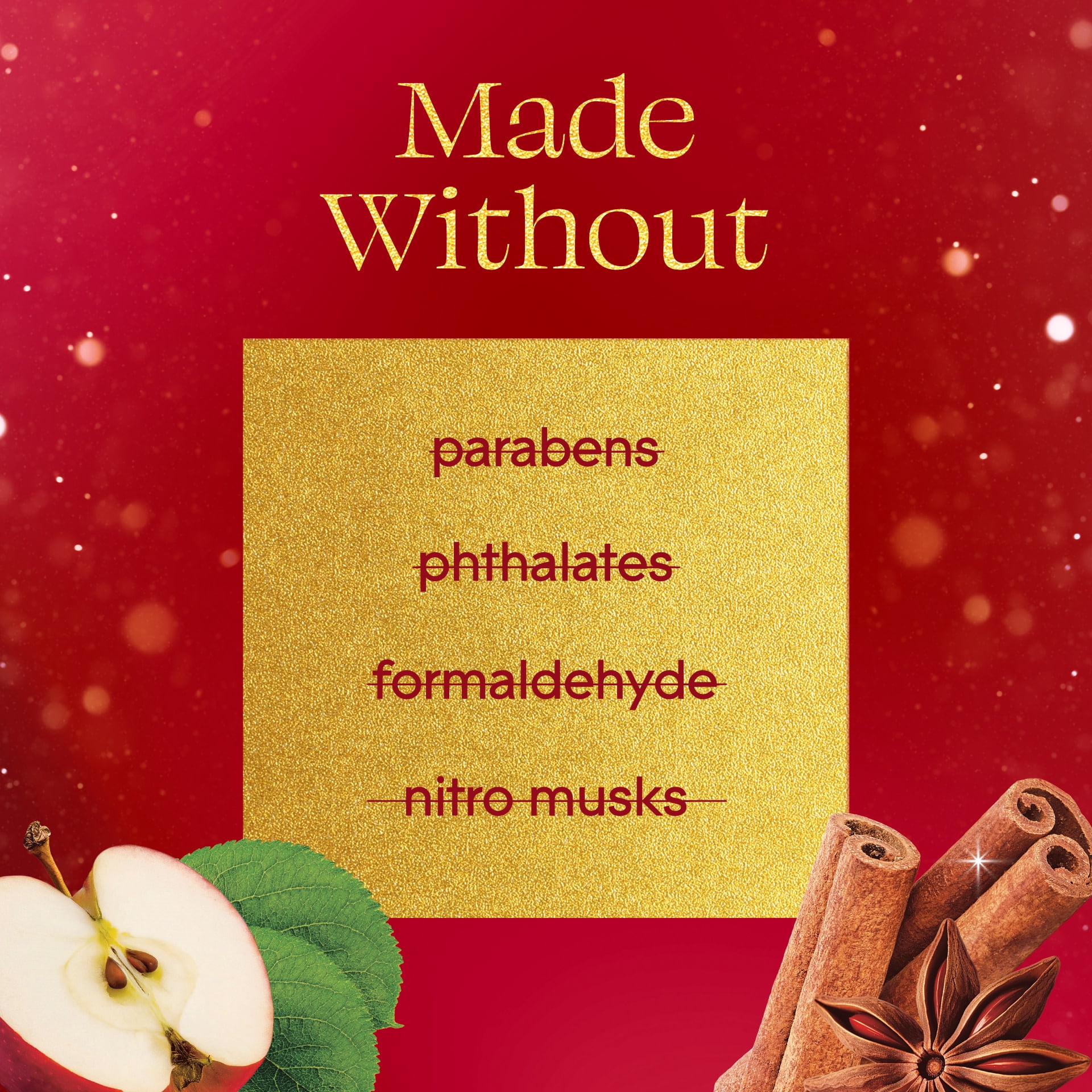 Glade PlugIns Scented Oil Refills, Warm Apple & Spices, Long-Lasting Home Fragrance (2 Count, 1.34 oz) qm8lo