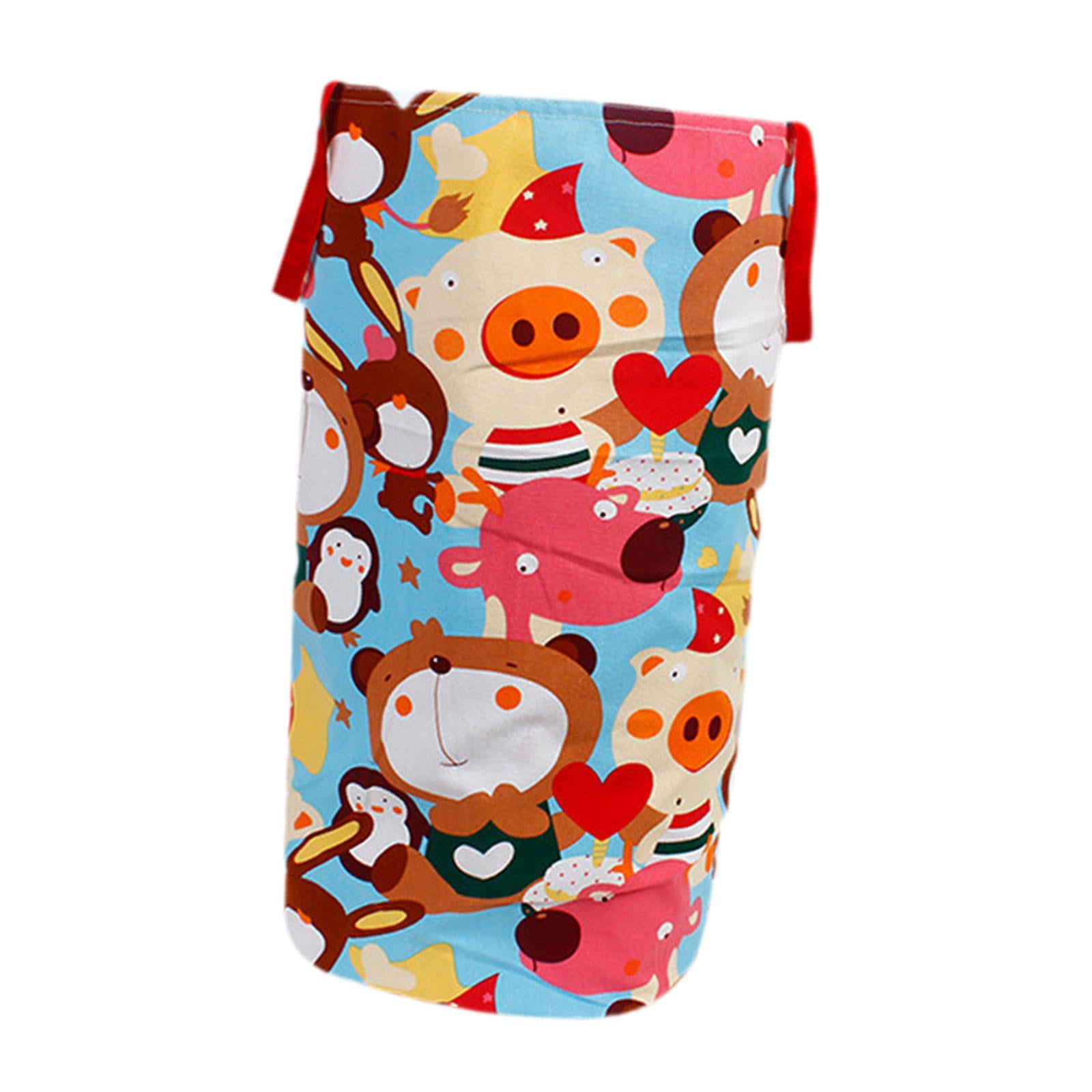 GUOOL Potato Sack Race Bag Durable Canvas Jumping Sack for Kids and Adults Outdoor Party Games (Pig, 19.69 in x 19.69 in x 27.56 in) 049qo
