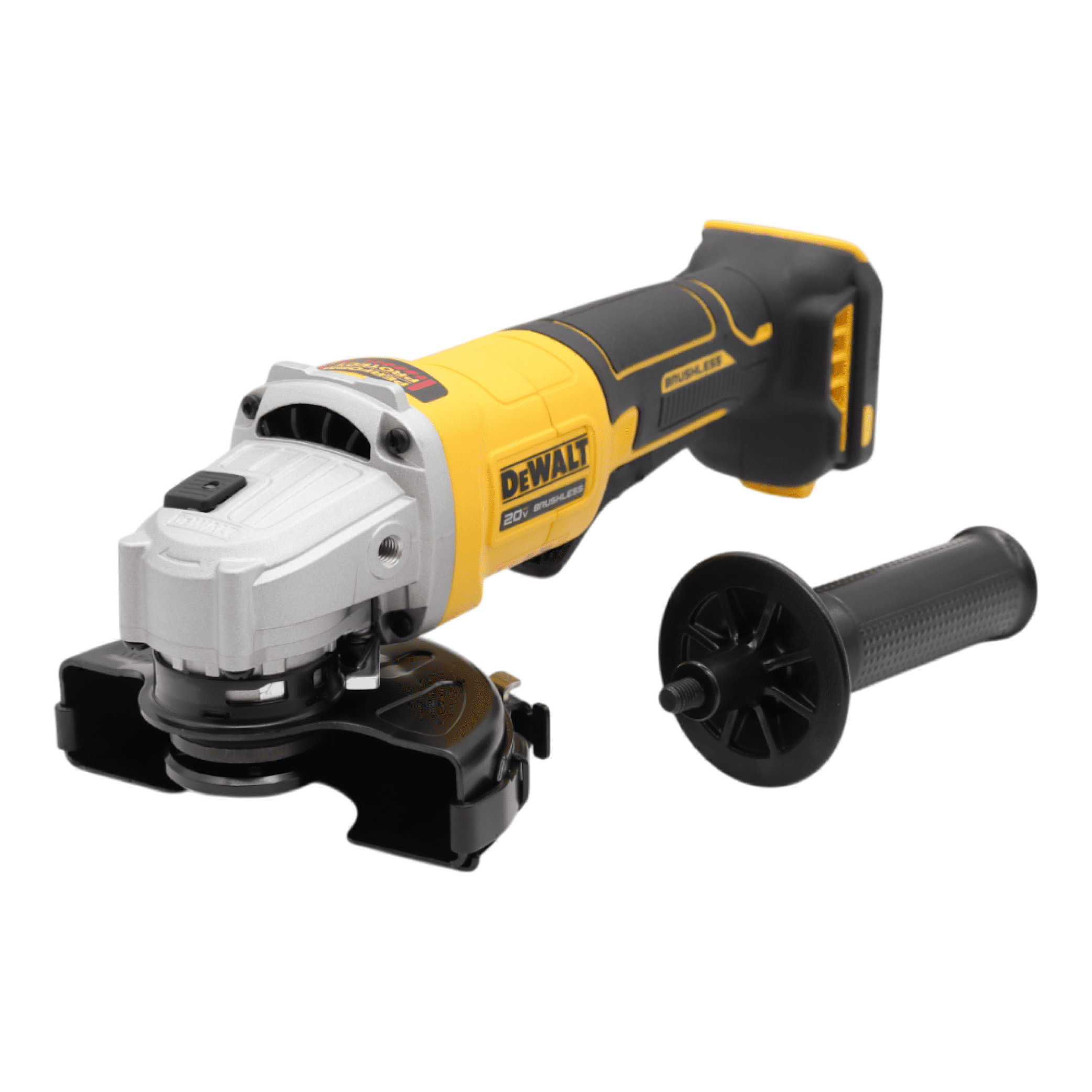 DEWALT 20V MAX Cordless Brushless Paddle-Switch Grinder (Yellow, 4.5 in) l6m24