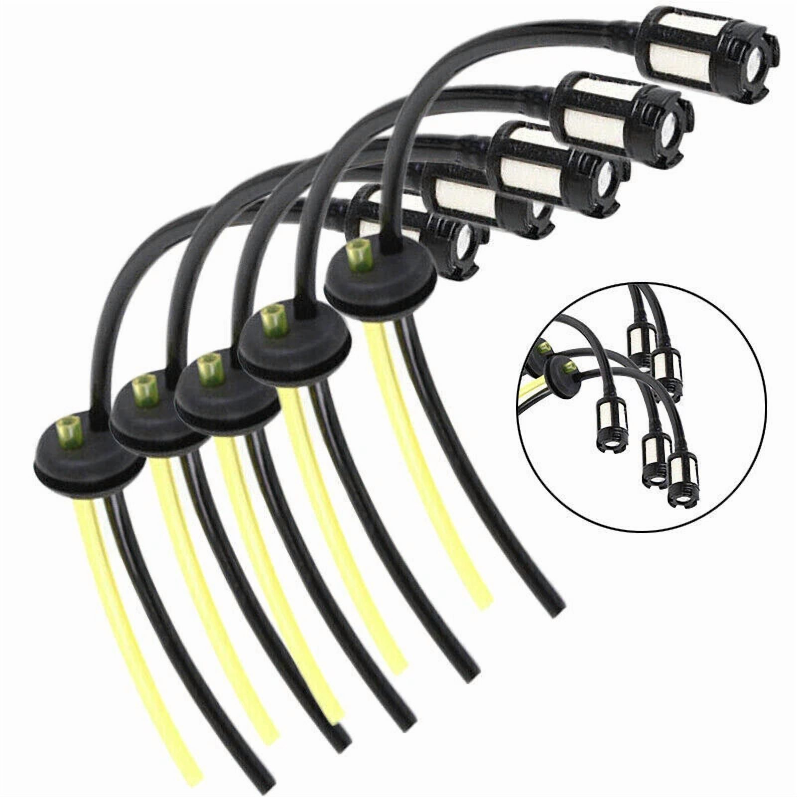 KLYNE Strimmer Trimmer Fuel Hose Pipe with Tank Filter Kit (5 Piece Set) fvqq8