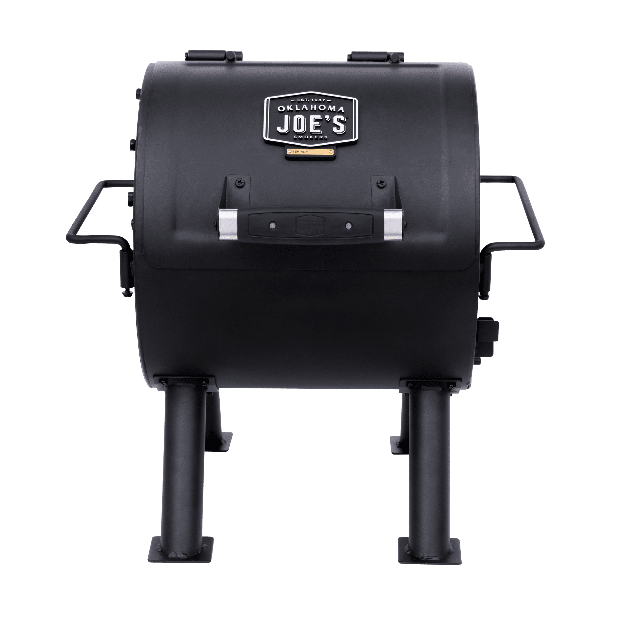 Oklahoma Joe’s Hitch Portable Charcoal Grill, Heavy-Duty Offset Smoker Attachment (Black, 220 sq in) jmzxh