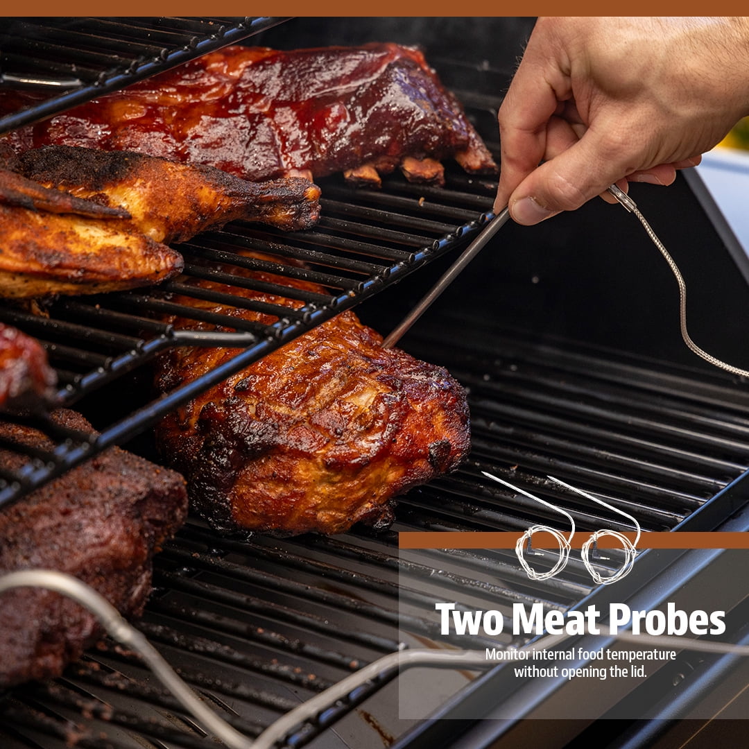 Pit Boss Onyx Series Odessa Wood Fired Pellet Grill with Wi-Fi and Bluetooth (Black, 1323 sq in) 0n6lp