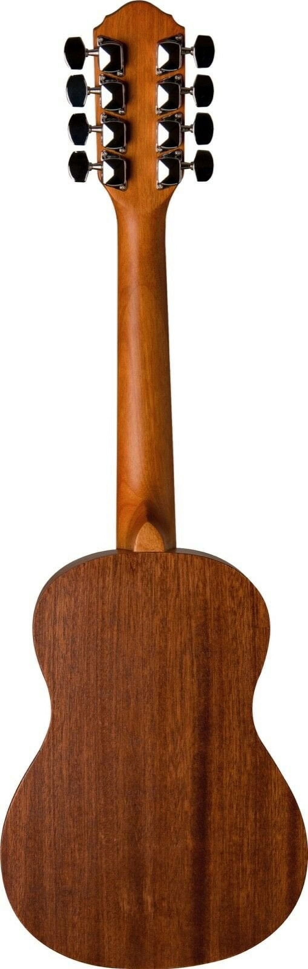 Oscar Schmidt OU28T-A-U 8-String Tenor Ukulele, Mahogany Body with Satin Finish (Tenor Size) w2zx4