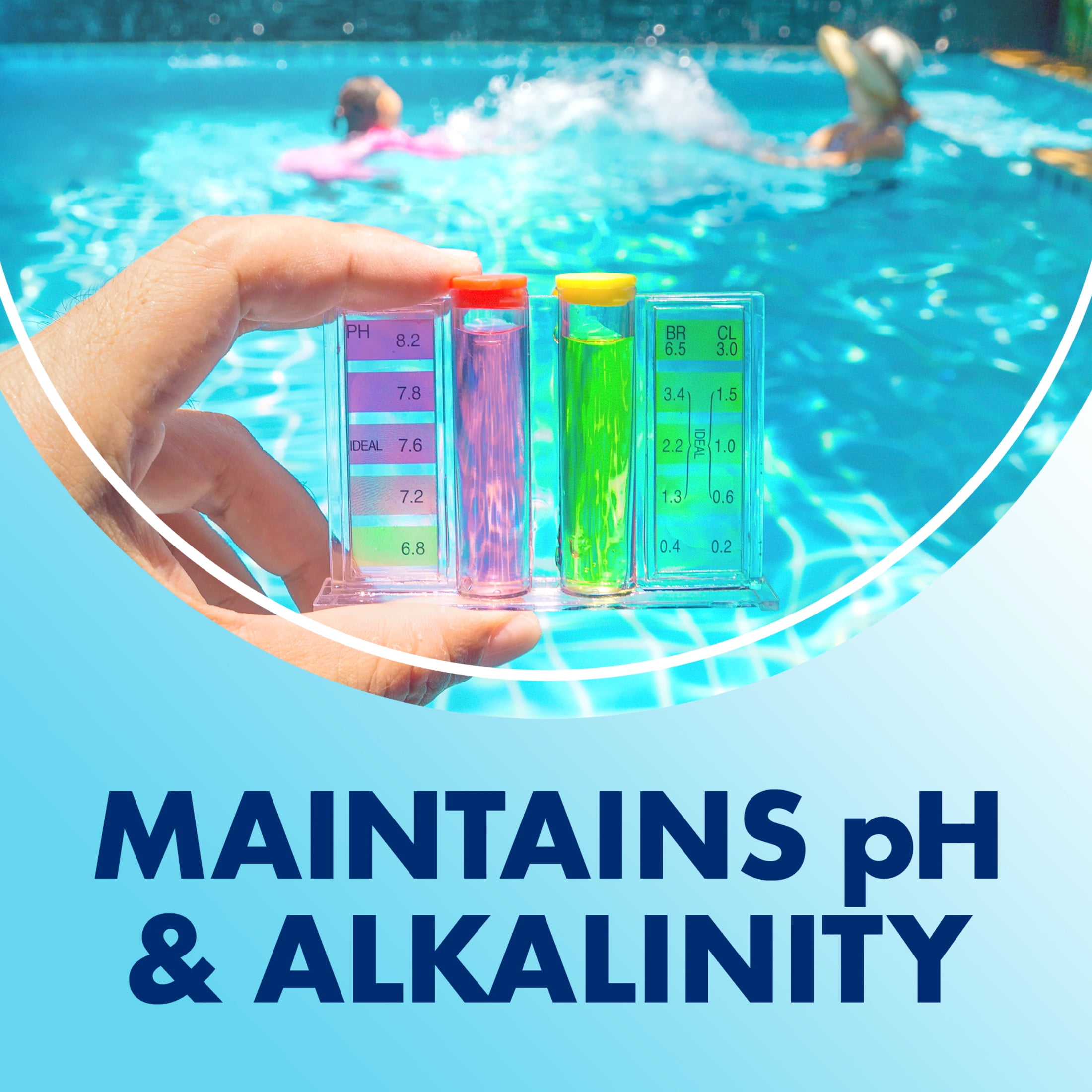 ARM & HAMMER Clear Balance Swimming Pool Alkalinity & pH Maintenance Tablets (White, 16 Count) 250is