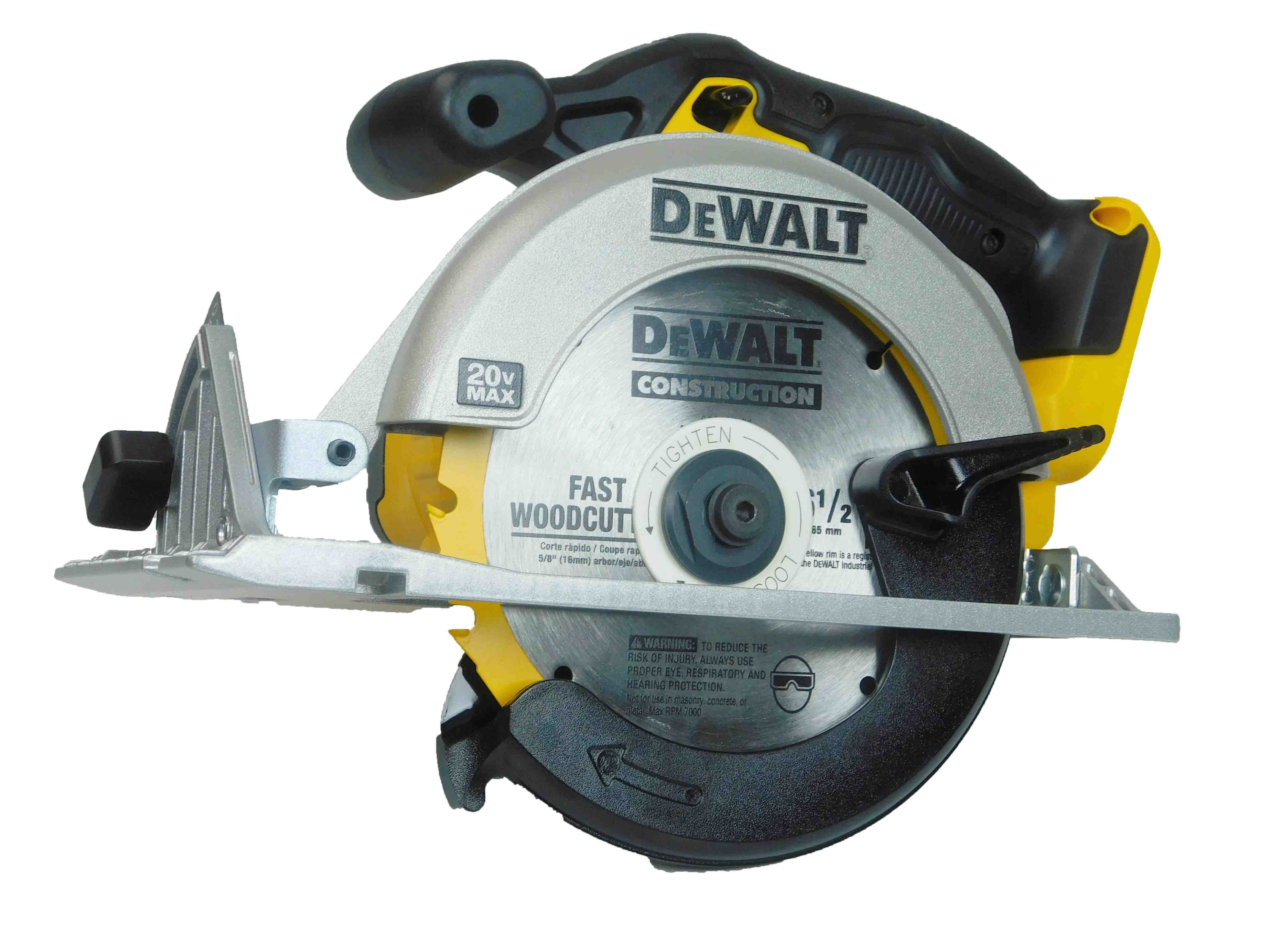DEWALT 20V MAX Circular Saw, 6-1/2-Inch Blade, High-Performance Cordless Power Tool (Bare Tool Only) j8xv8