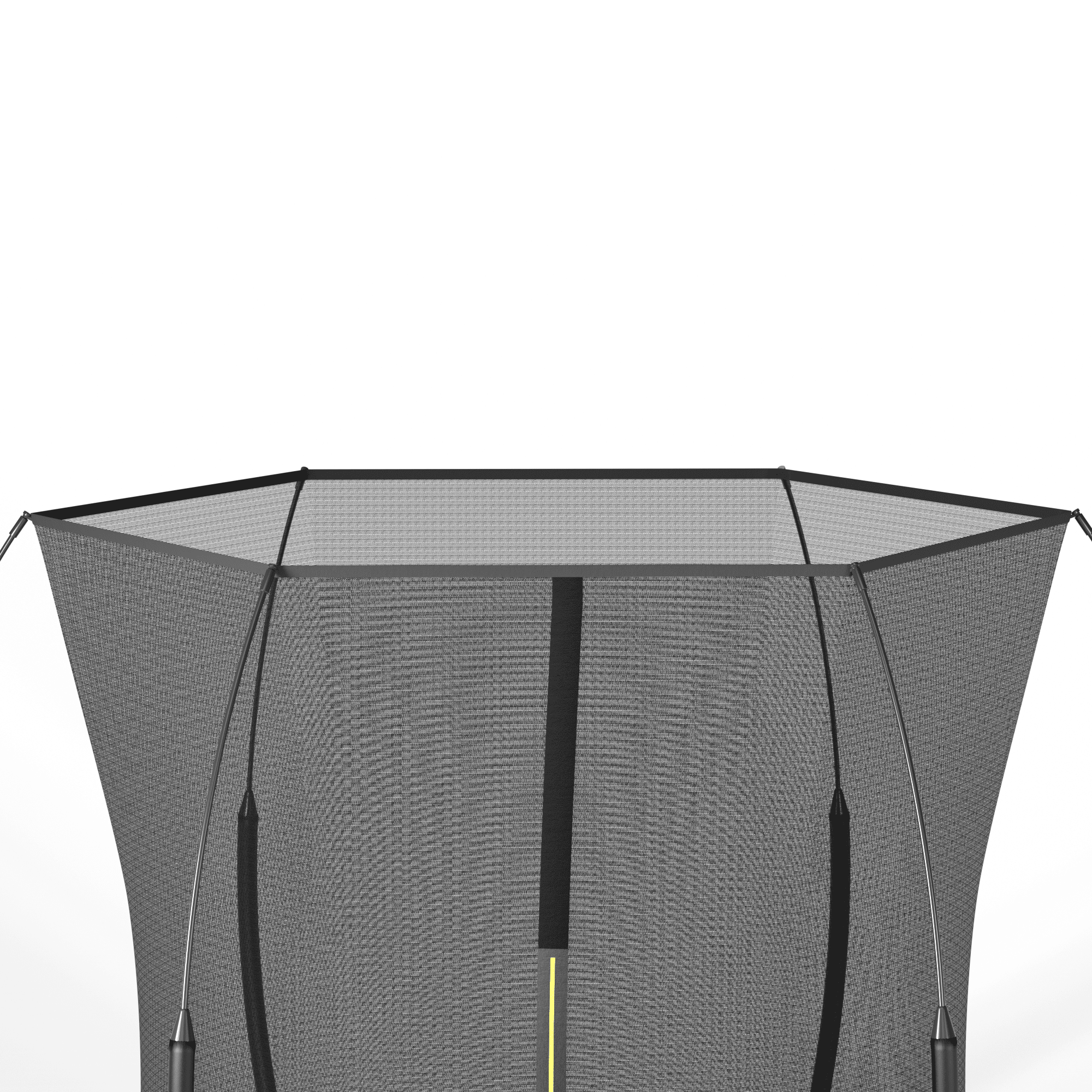 AURAVISTA 6ft Round Outdoor Trampoline with Safety Enclosure and Bungee Cord System (Black, 6 ft) 8rv65
