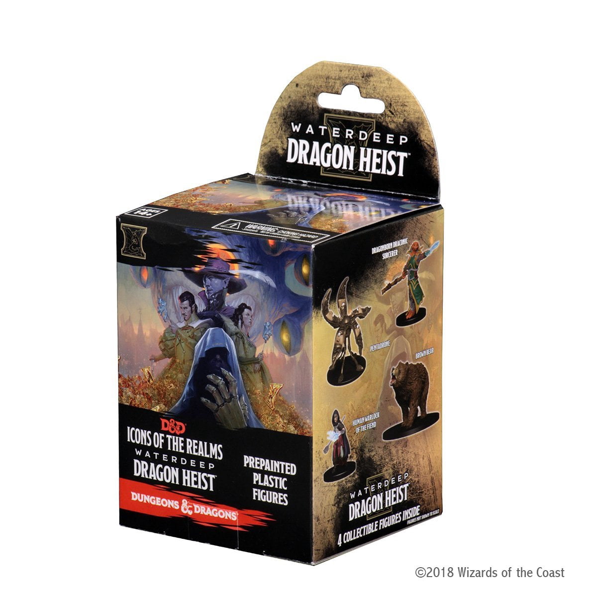 WizKids D&D Icons of the Realms Waterdeep Dragon Heist Booster Brick (8 Count) 2doe2