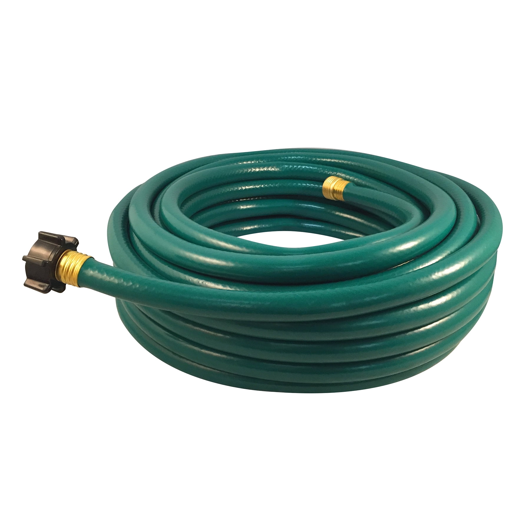 Flexon Light Duty Garden Hose, Kink-Resistant Vinyl Water Hose for Lawn and Outdoor Use (Green, 0.5 in x 100 ft) lkccp