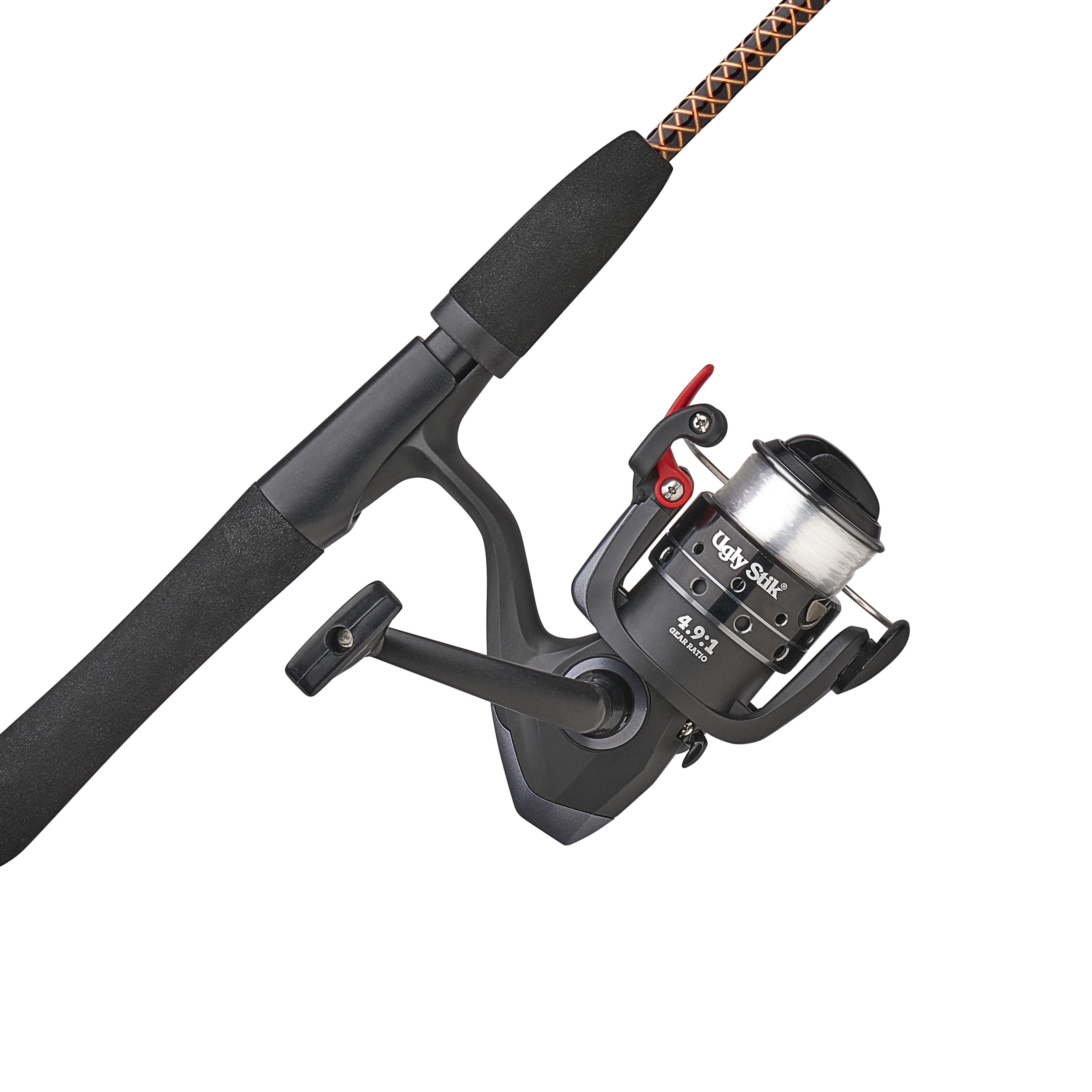 Ugly Stik Quick Trigger Spinning Fishing Combo (Light Power, 5 ft Rod, 30 Size Reel) 3cfkv