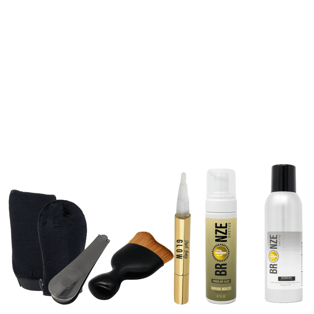 Bronze Cactus Sunless Ultimate Glow Tanning Kit (Bronze, 7 fl oz) y4qq6